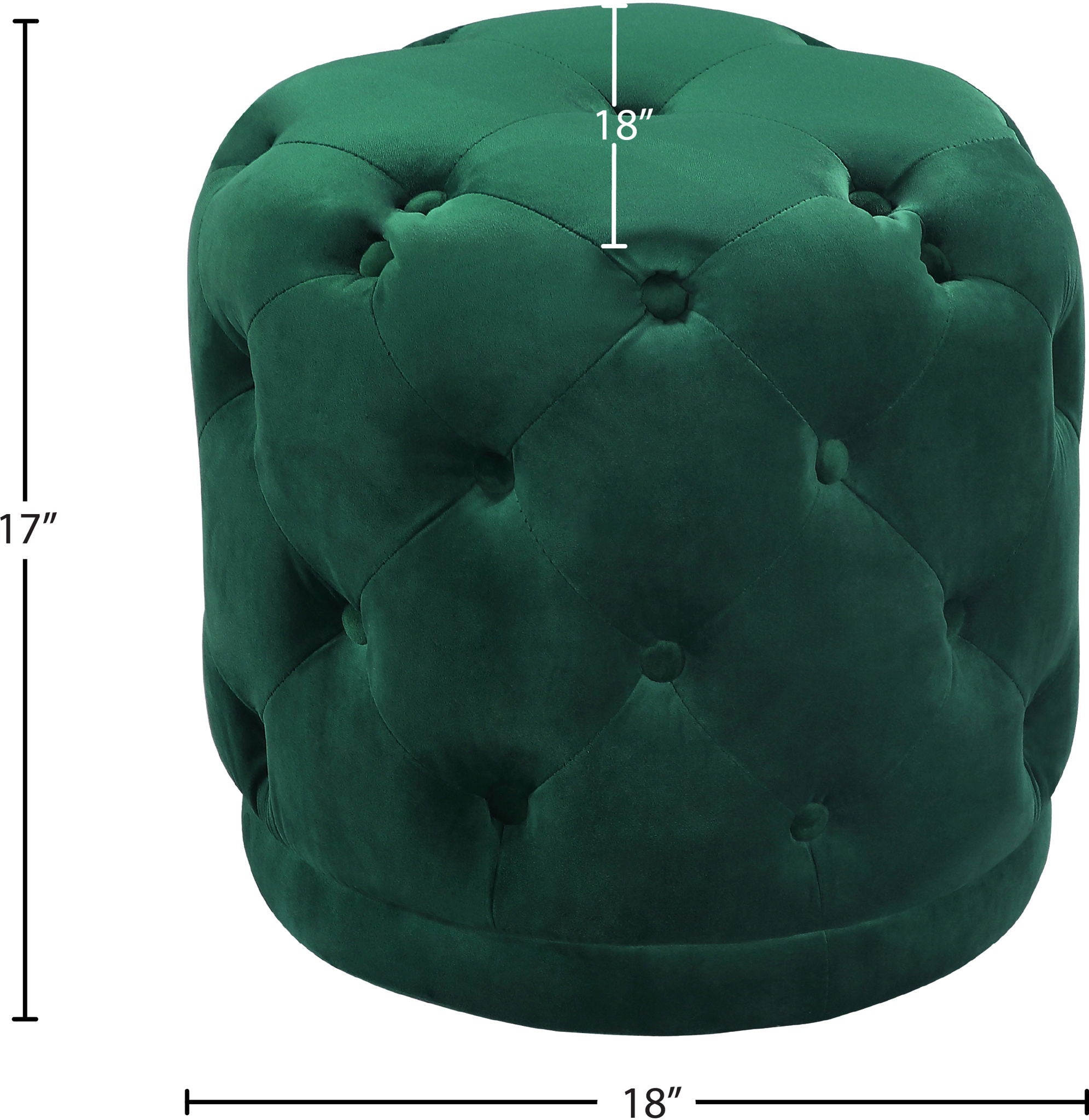 Harper - Stool Ottoman - Urban Living Furniture (Los Angeles, CA)