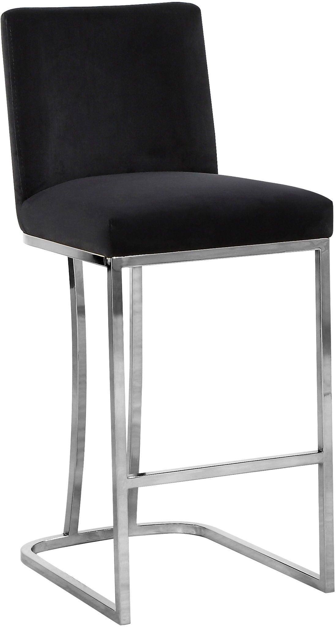 Heidi - Stool with Chrome Legs - Urban Living Furniture (Los Angeles, CA)