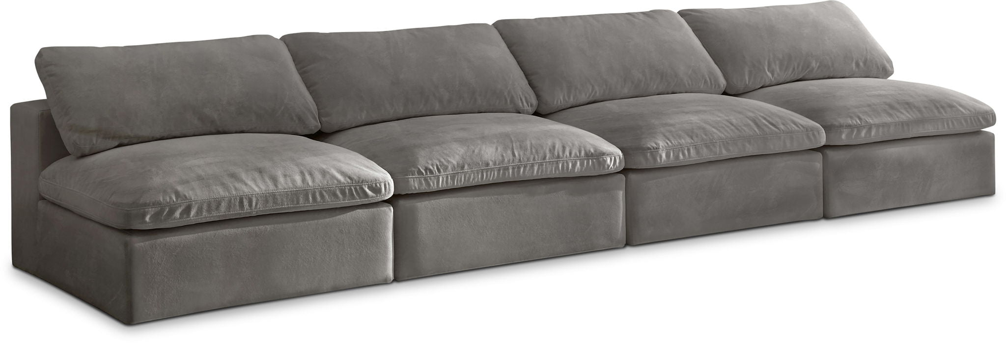 Cozy - Modular Armless 4 Seat Sofa - Urban Living Furniture (Los Angeles, CA)