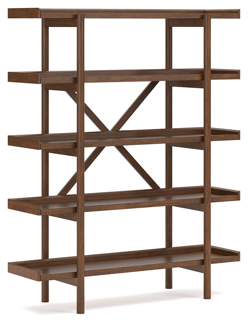 Lyncott - Brown - Bookcase - Urban Living Furniture (Los Angeles, CA)