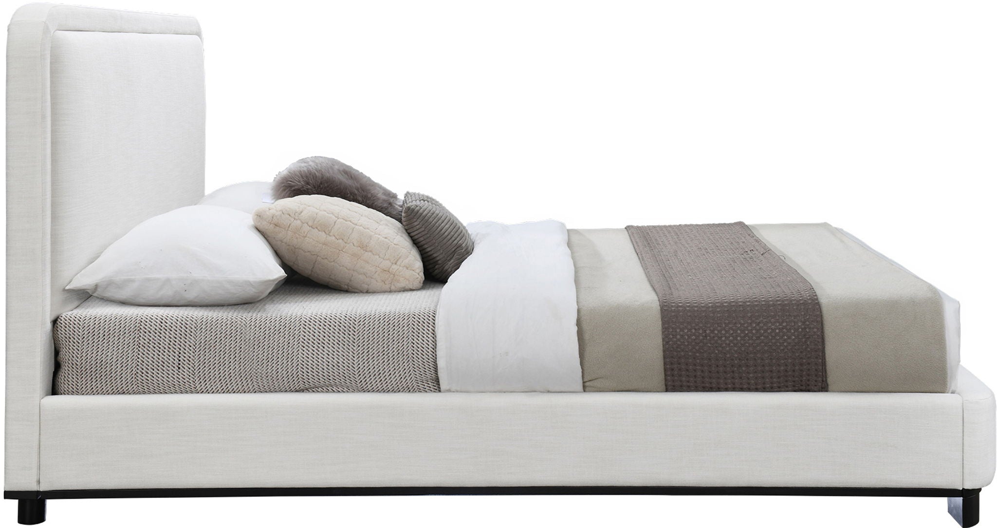 Nolita - Bed With Black Base - Urban Living Furniture (Los Angeles, CA)