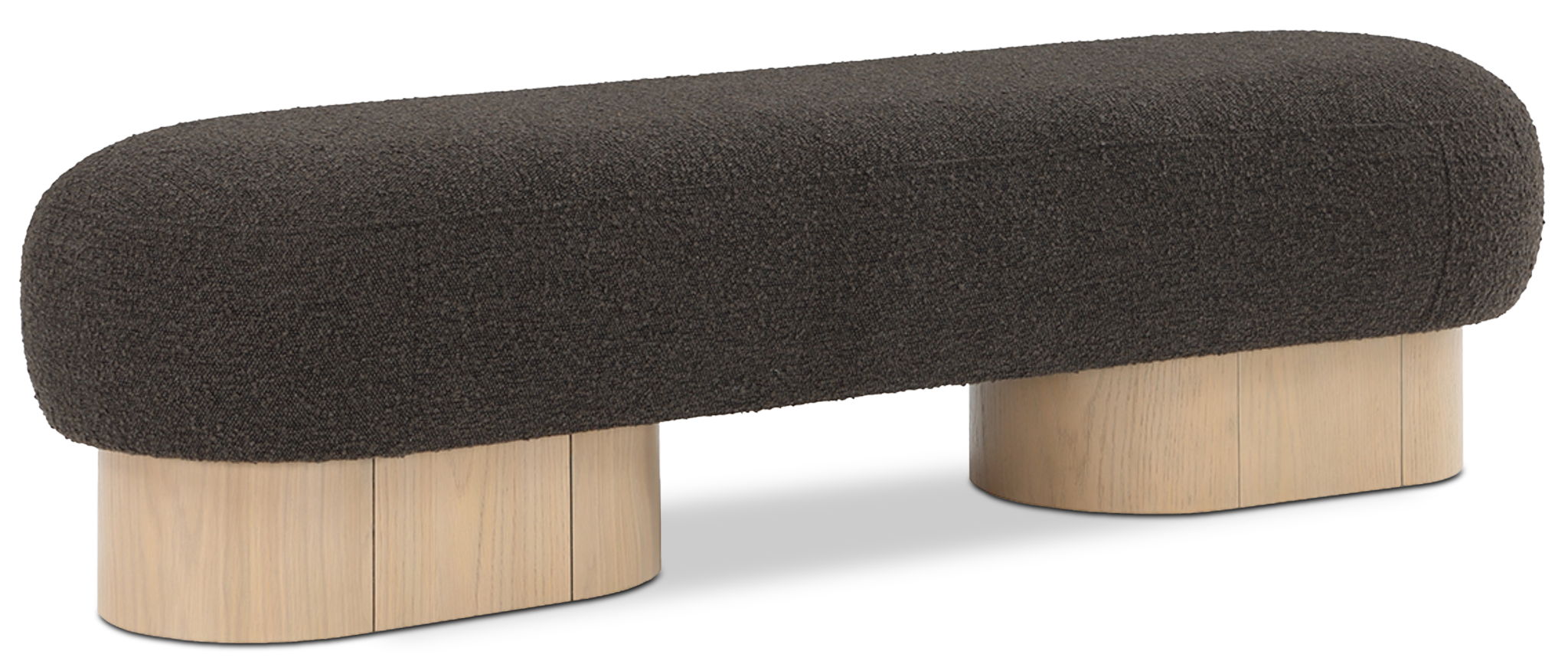 Robertson - Bench With Natural Base - Urban Living Furniture (Los Angeles, CA)