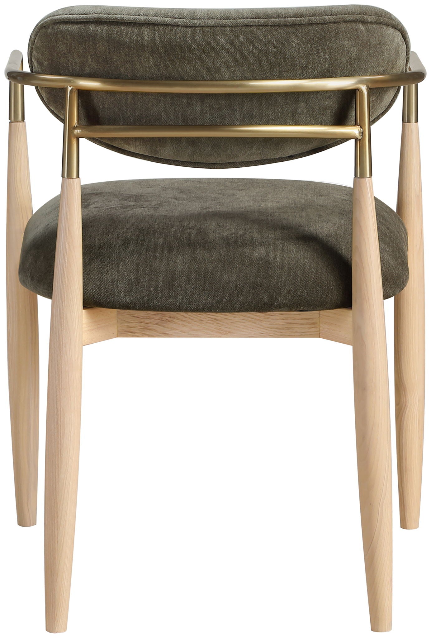 Riccio - Fabric Dining Arm Chair (Set of 2) - Natural Frame - Urban Living Furniture (Los Angeles, CA)