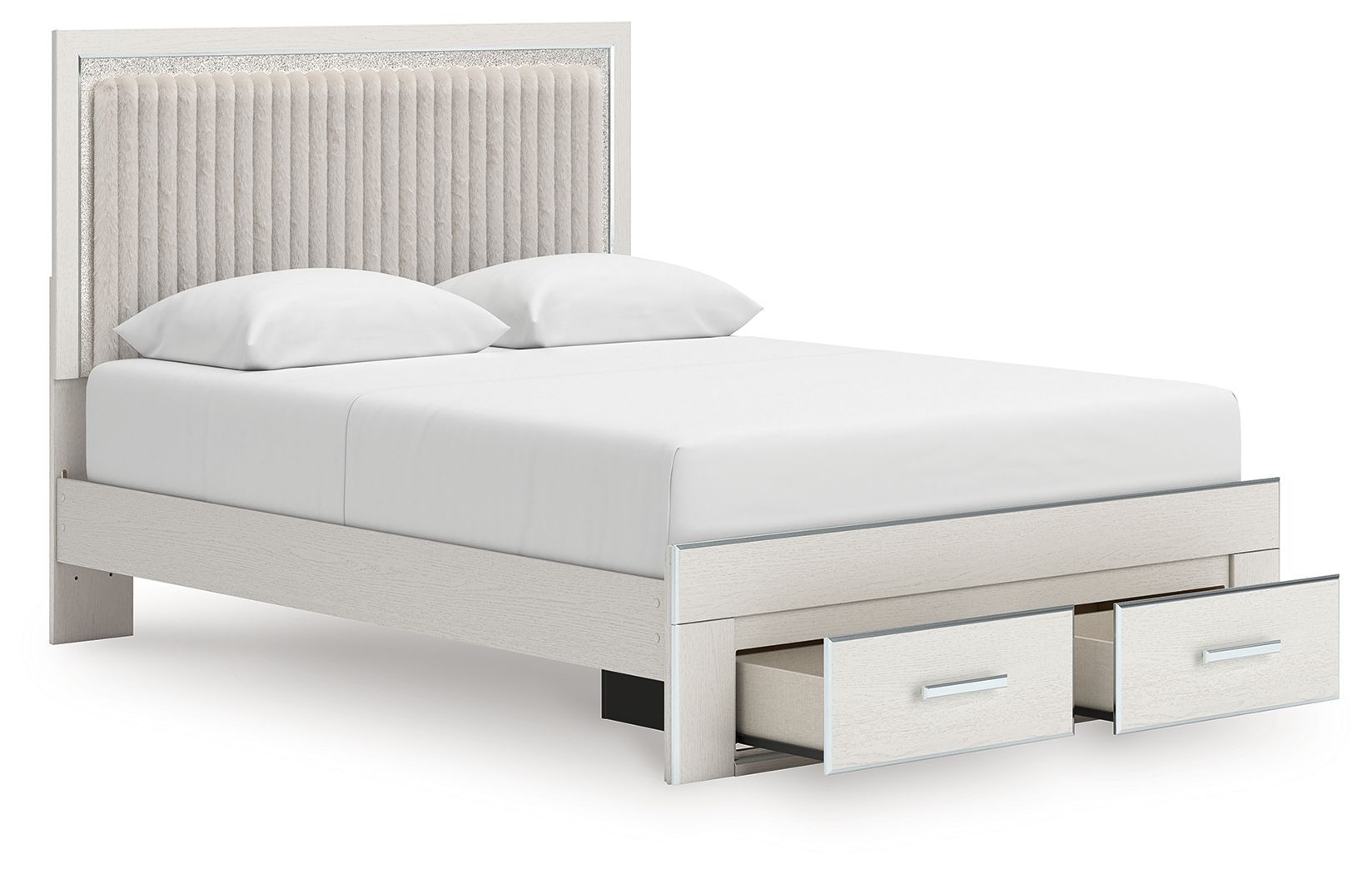 Zuraleus - Upholstered Panel Platform Storage Bed - Urban Living Furniture (Los Angeles, CA)