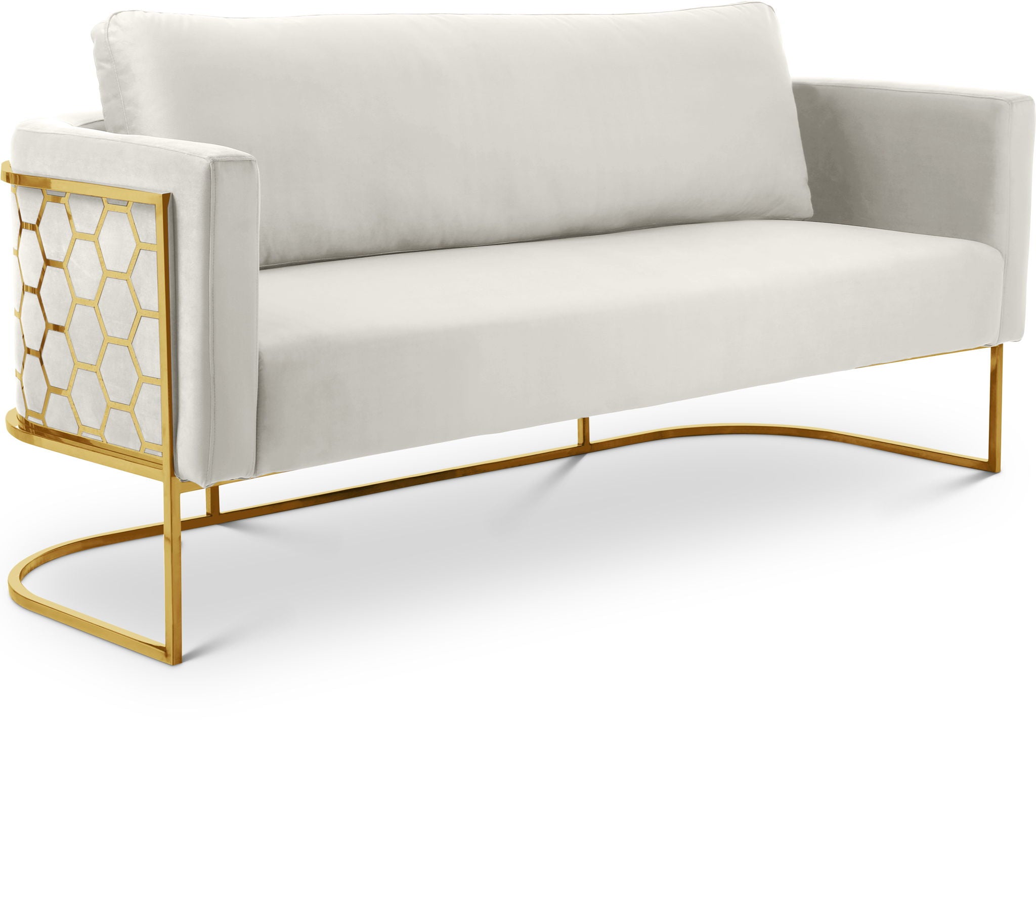 Casa - Sofa with Gold Legs - Urban Living Furniture (Los Angeles, CA)