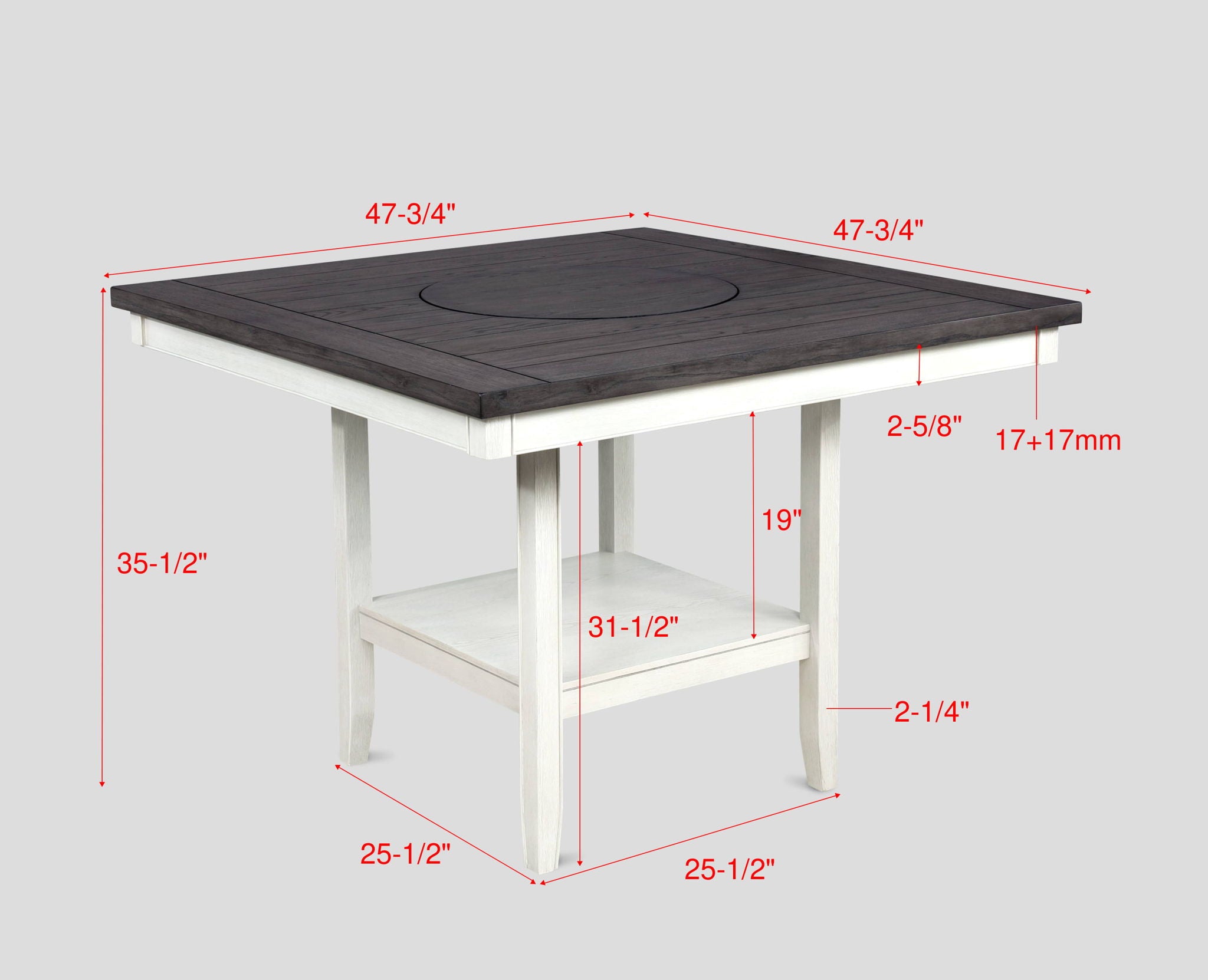 Fulton - Counter Height Table - Urban Living Furniture (Los Angeles, CA)