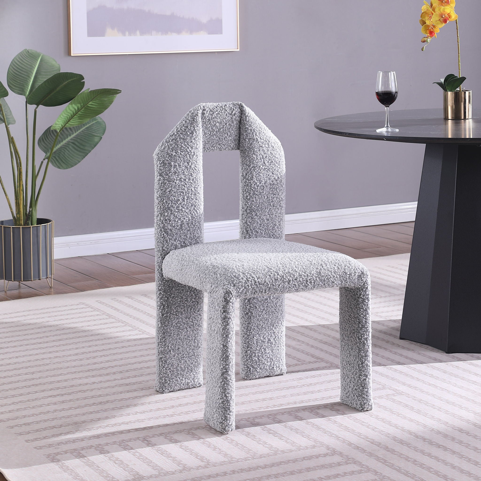 Bennett - Boucle Dining Chair (Set of 2) - Urban Living Furniture (Los Angeles, CA)