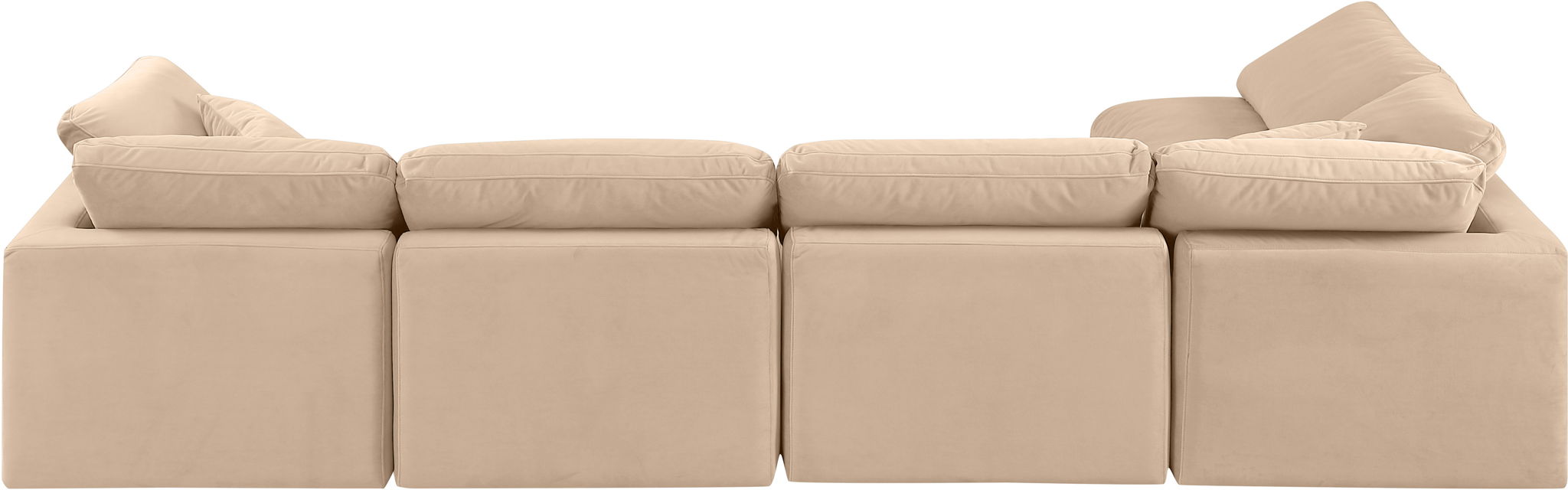 Indulge - Velvet 5 Piece Modular Sectional - Urban Living Furniture (Los Angeles, CA)