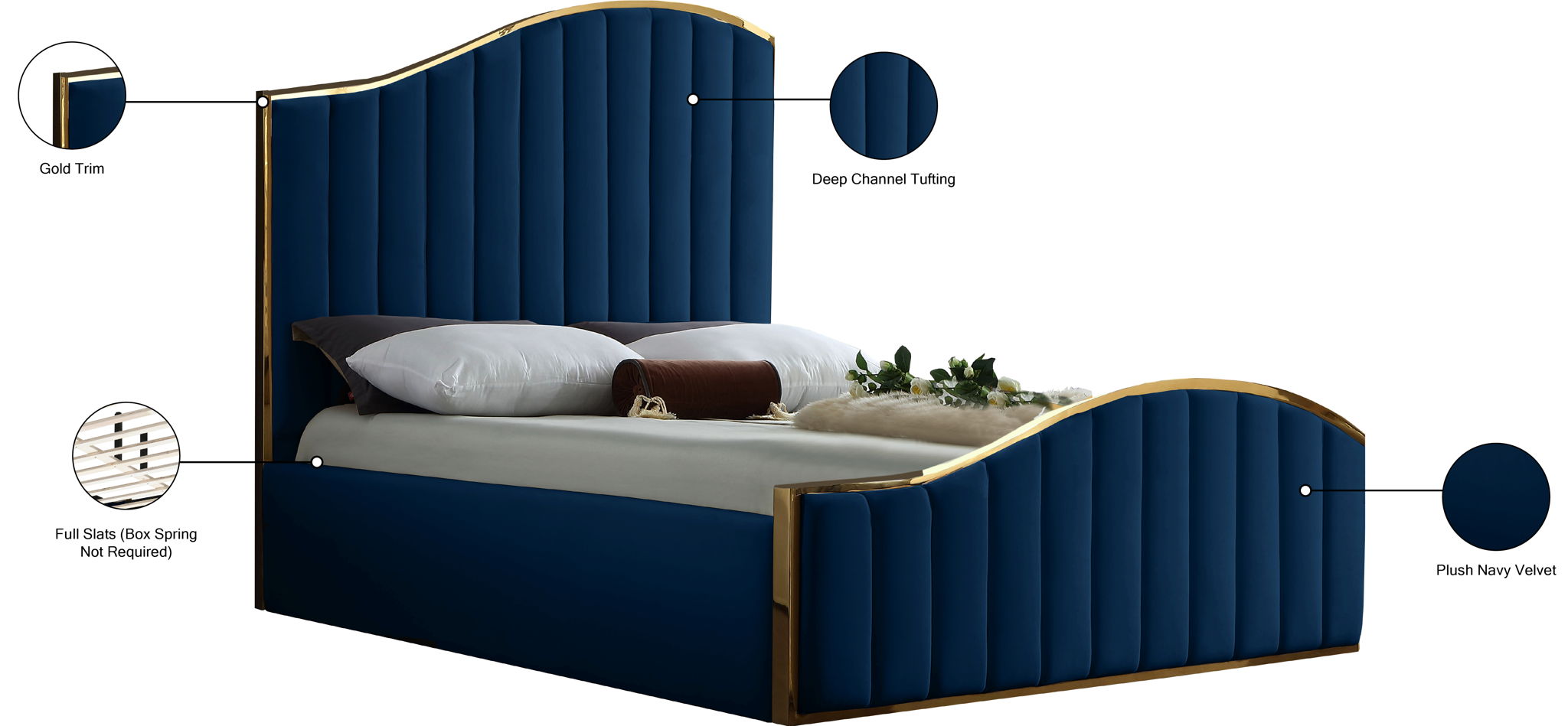 Jolie - Bed - Urban Living Furniture (Los Angeles, CA)