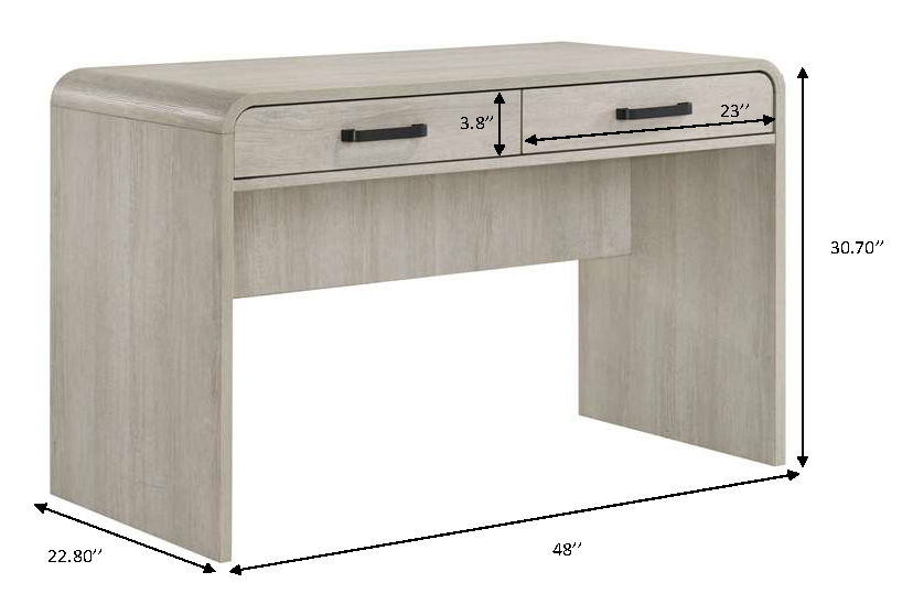 Nyomi - Writing Desk - White - Urban Living Furniture (Los Angeles, CA)