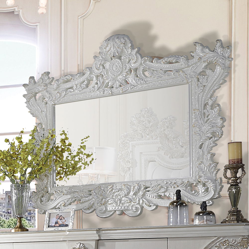 Adara - Mirror - Antique White - Urban Living Furniture (Los Angeles, CA)