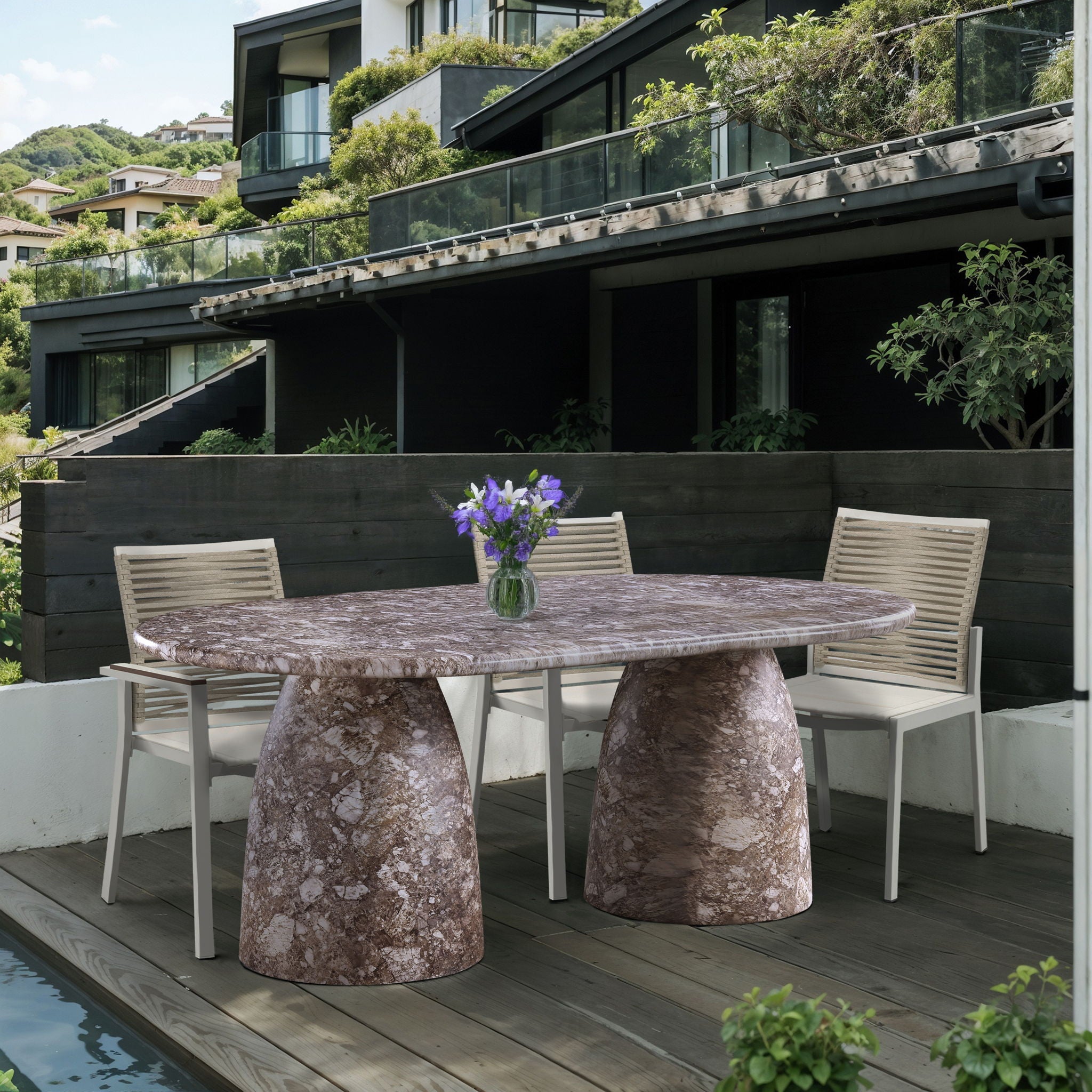 Cosenza - Concrete Dining Table - Urban Living Furniture (Los Angeles, CA)