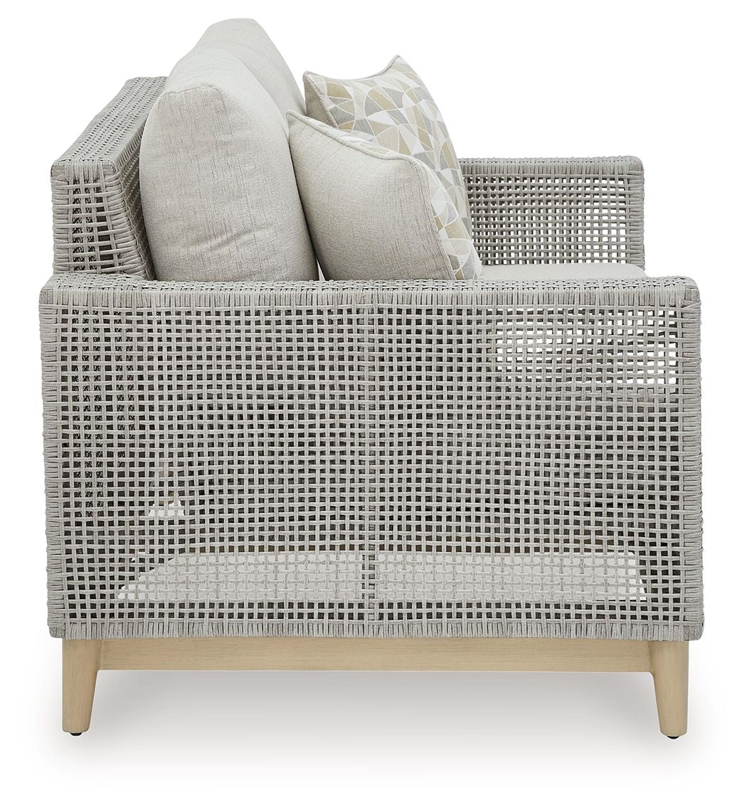 Seton Creek - Gray - Loveseat With Cushion - Urban Living Furniture (Los Angeles, CA)
