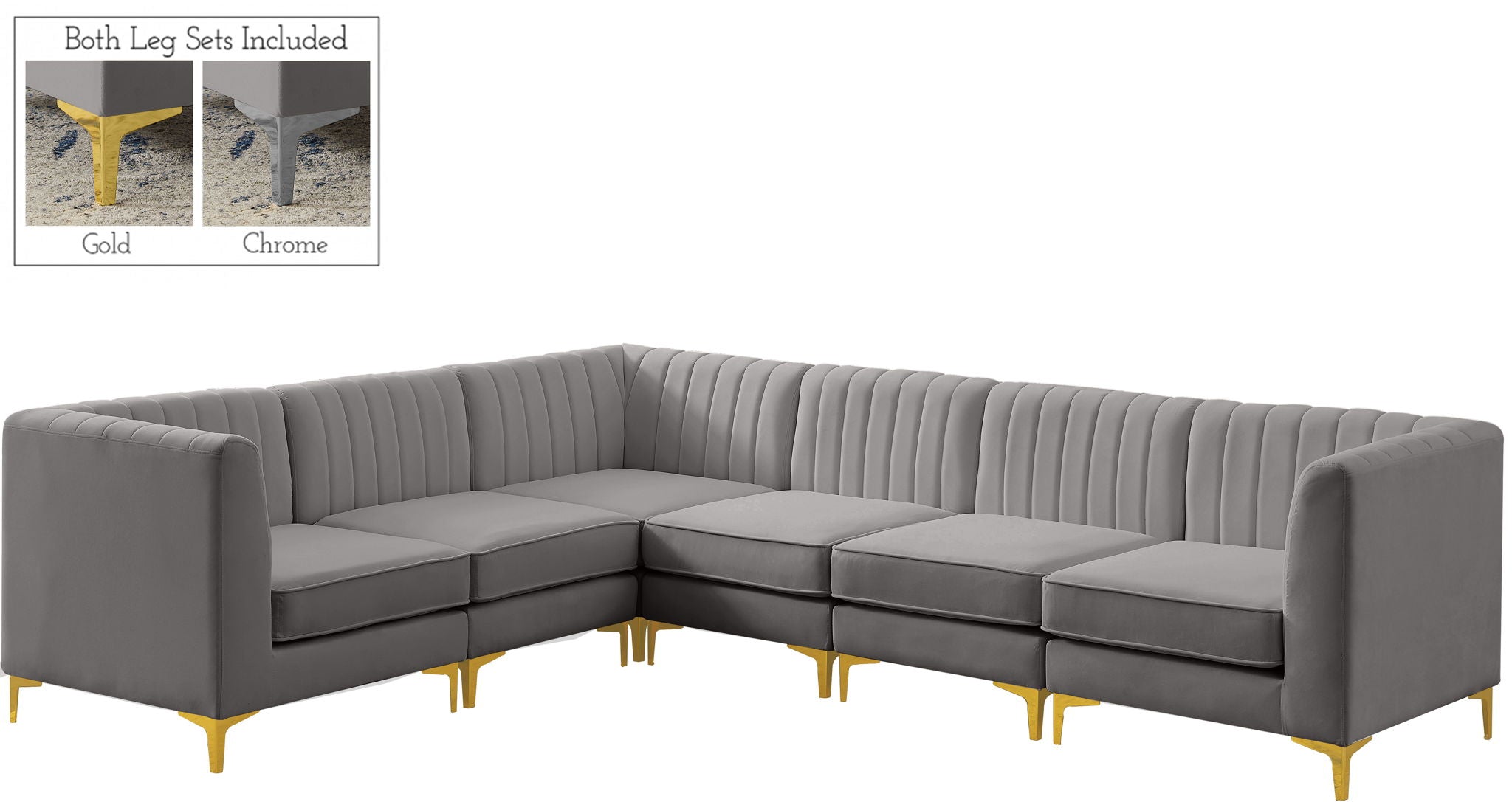 Alina - 6 Piece Sectional - Urban Living Furniture (Los Angeles, CA)