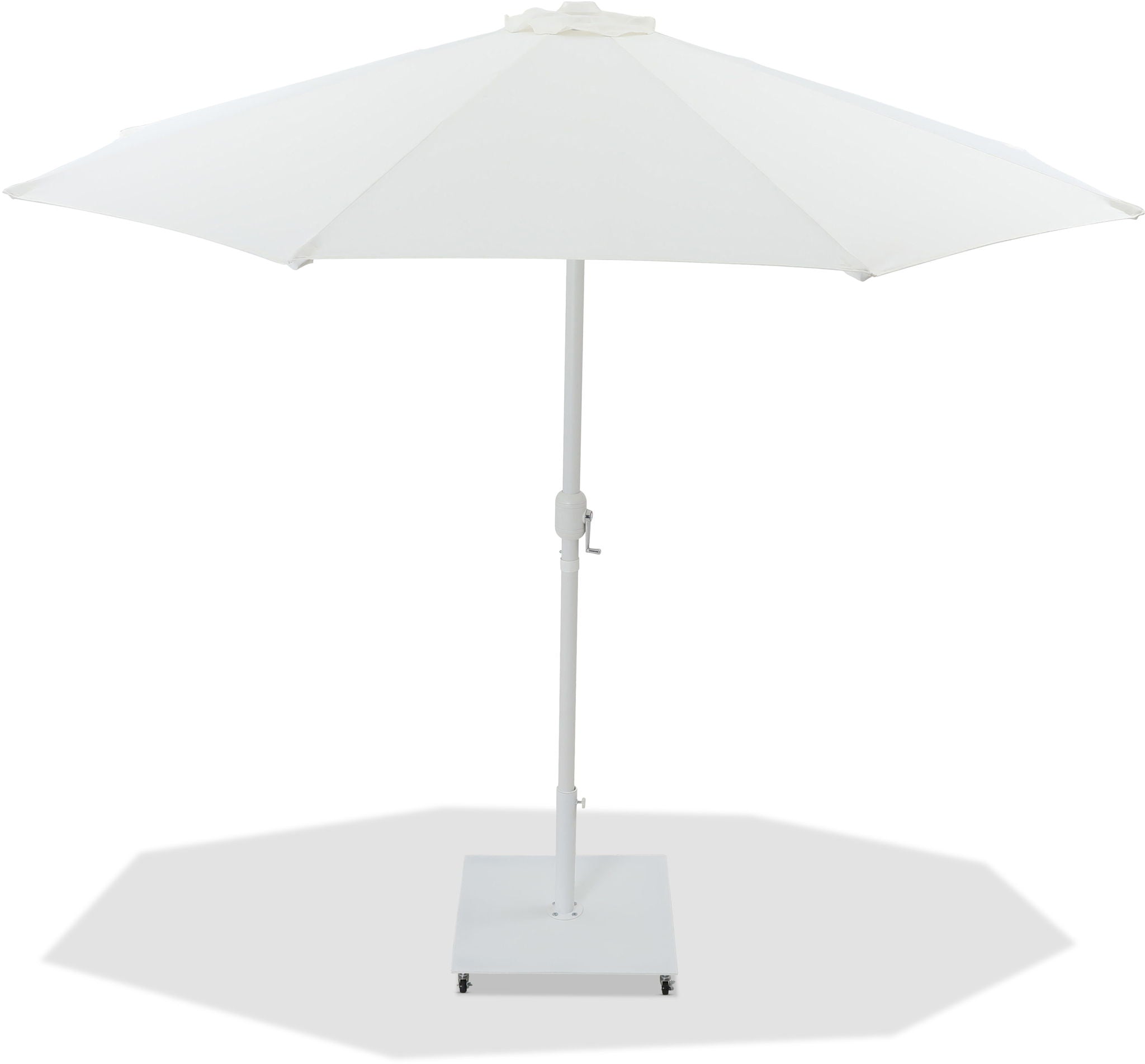Fiji - Aluminum Patio Umbrella With Square White Base - Urban Living Furniture (Los Angeles, CA)