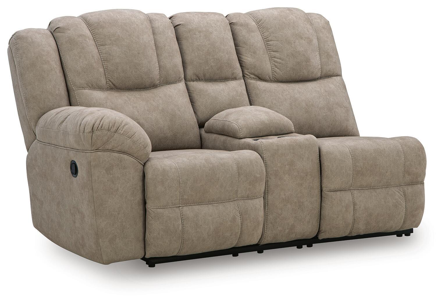 Pearce-Pike - LAF Reclining Loveseat With Console - Birch - Urban Living Furniture (Los Angeles, CA)