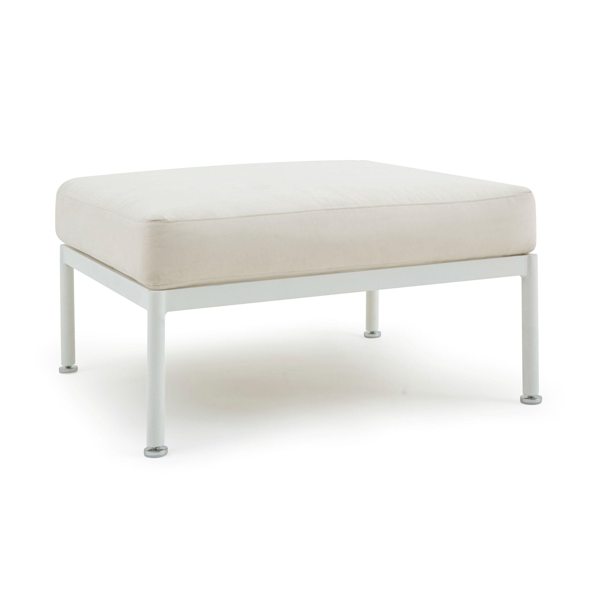 Dunes - Outdoor Ottoman - Cream - Urban Living Furniture (Los Angeles, CA)