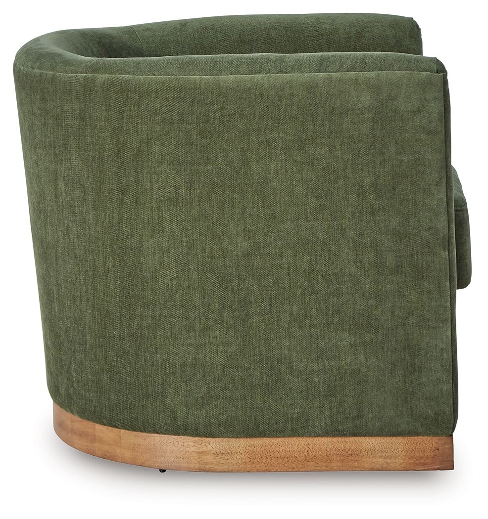 Jersonlow - Forest Green - Swivel Chair - Urban Living Furniture (Los Angeles, CA)