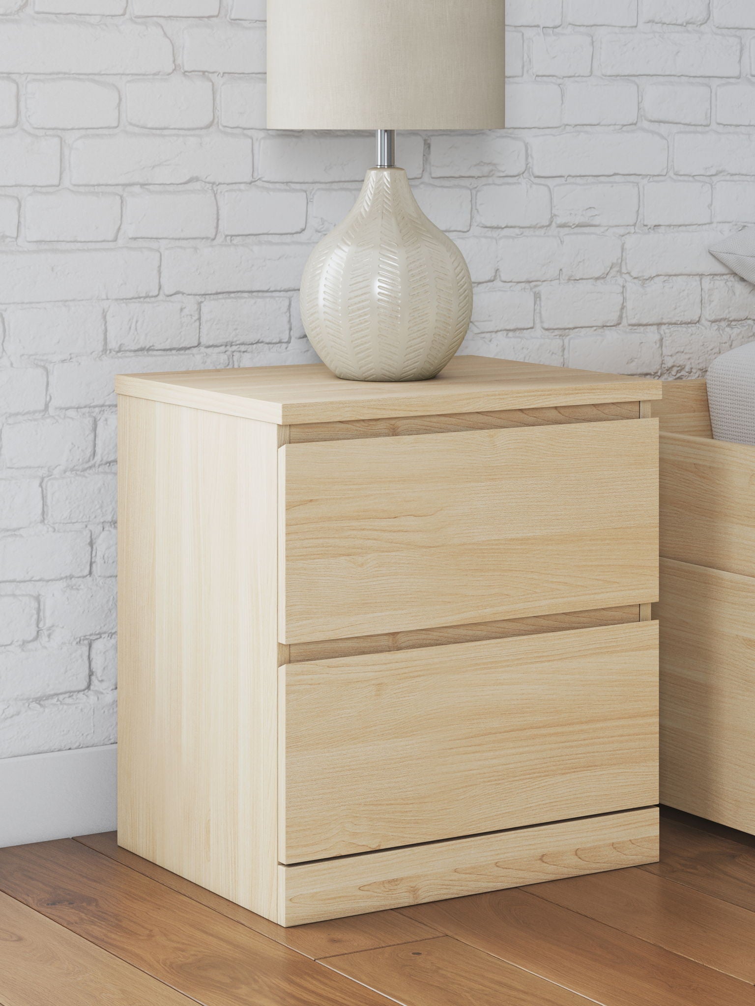 Onita - Two Drawer Night Stand - Urban Living Furniture (Los Angeles, CA)