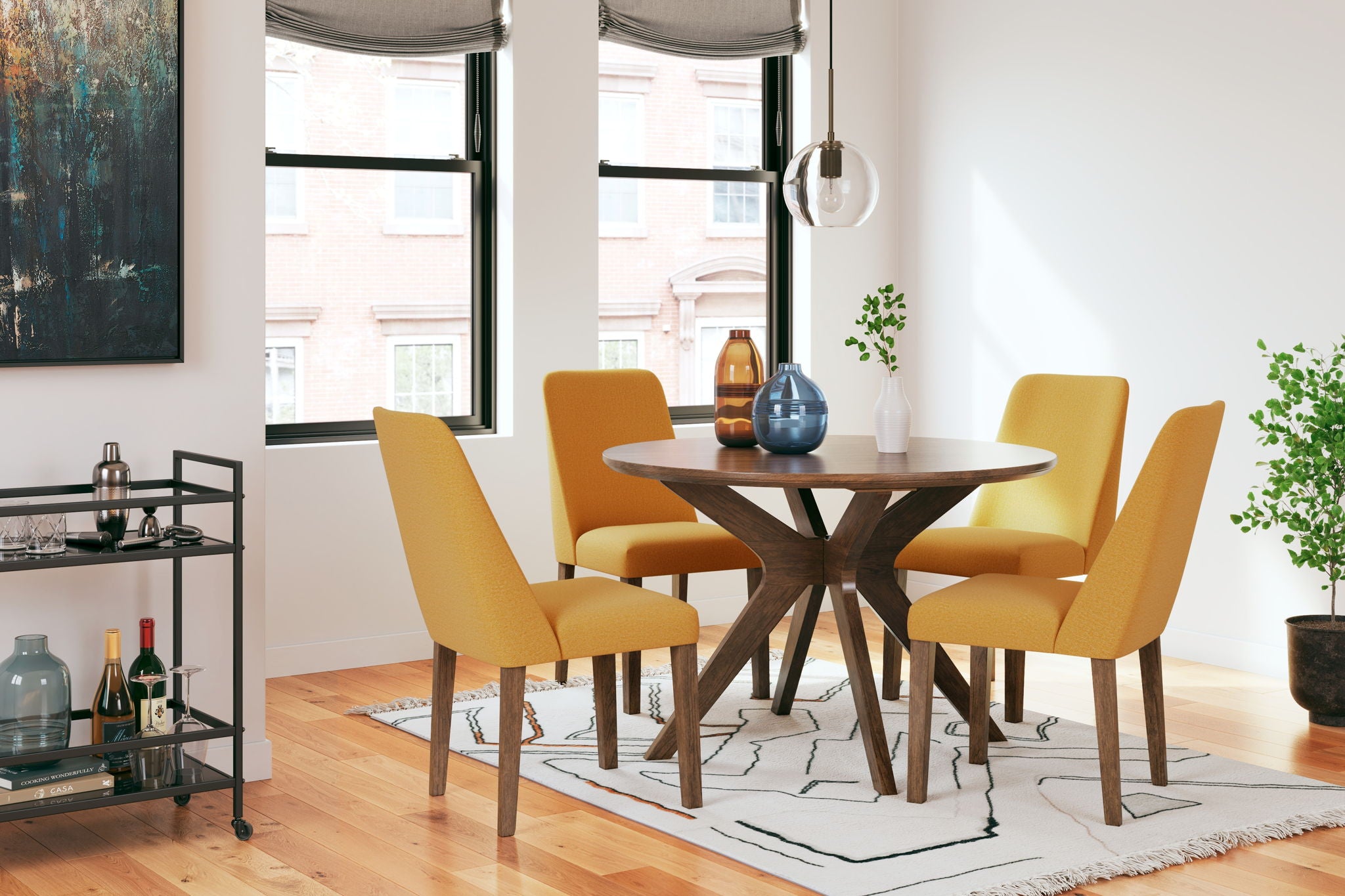 Lyncott - Dining Room Table Set - Urban Living Furniture (Los Angeles, CA)