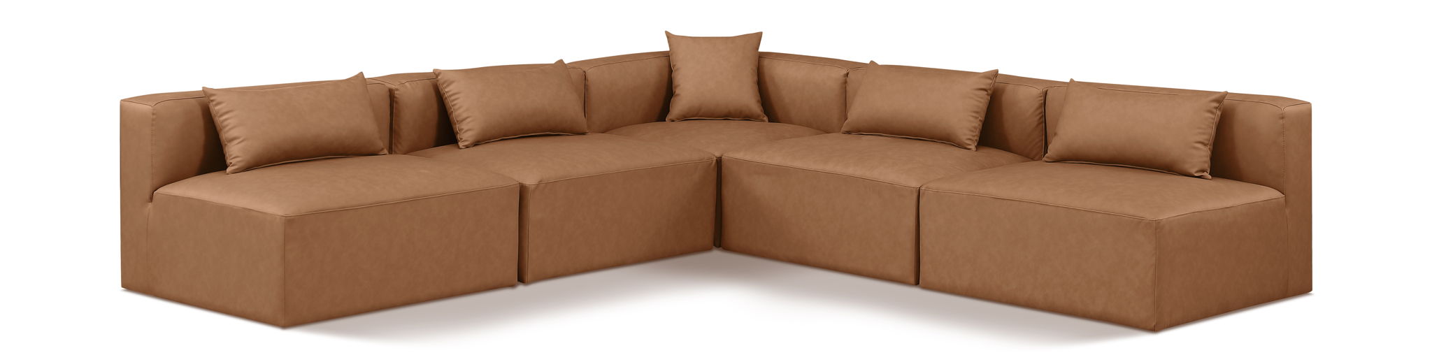 Cube - 5 Piece Modular Corner Armless Sectional - Urban Living Furniture (Los Angeles, CA)