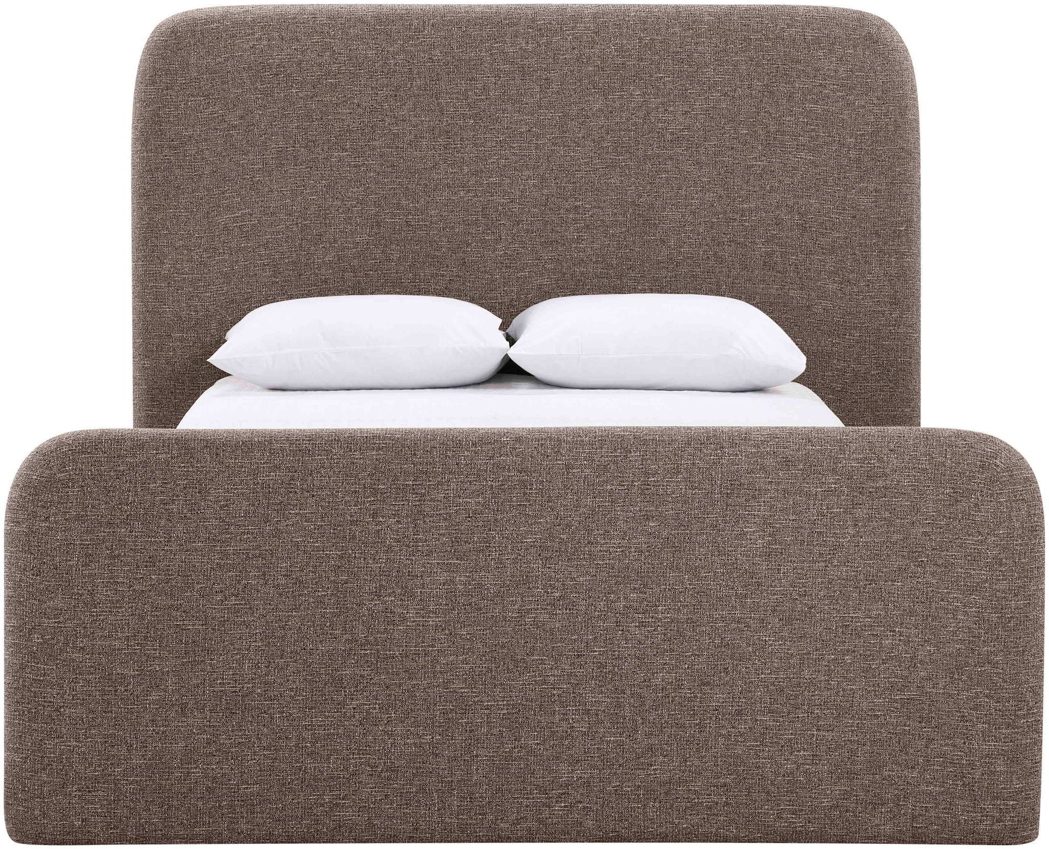 Fira - Linen Textured Fabric Upholstered Bed - Urban Living Furniture (Los Angeles, CA)