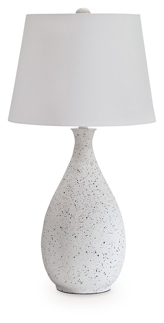 Wyattford - White / Black - Metal Table Lamp - Urban Living Furniture (Los Angeles, CA)
