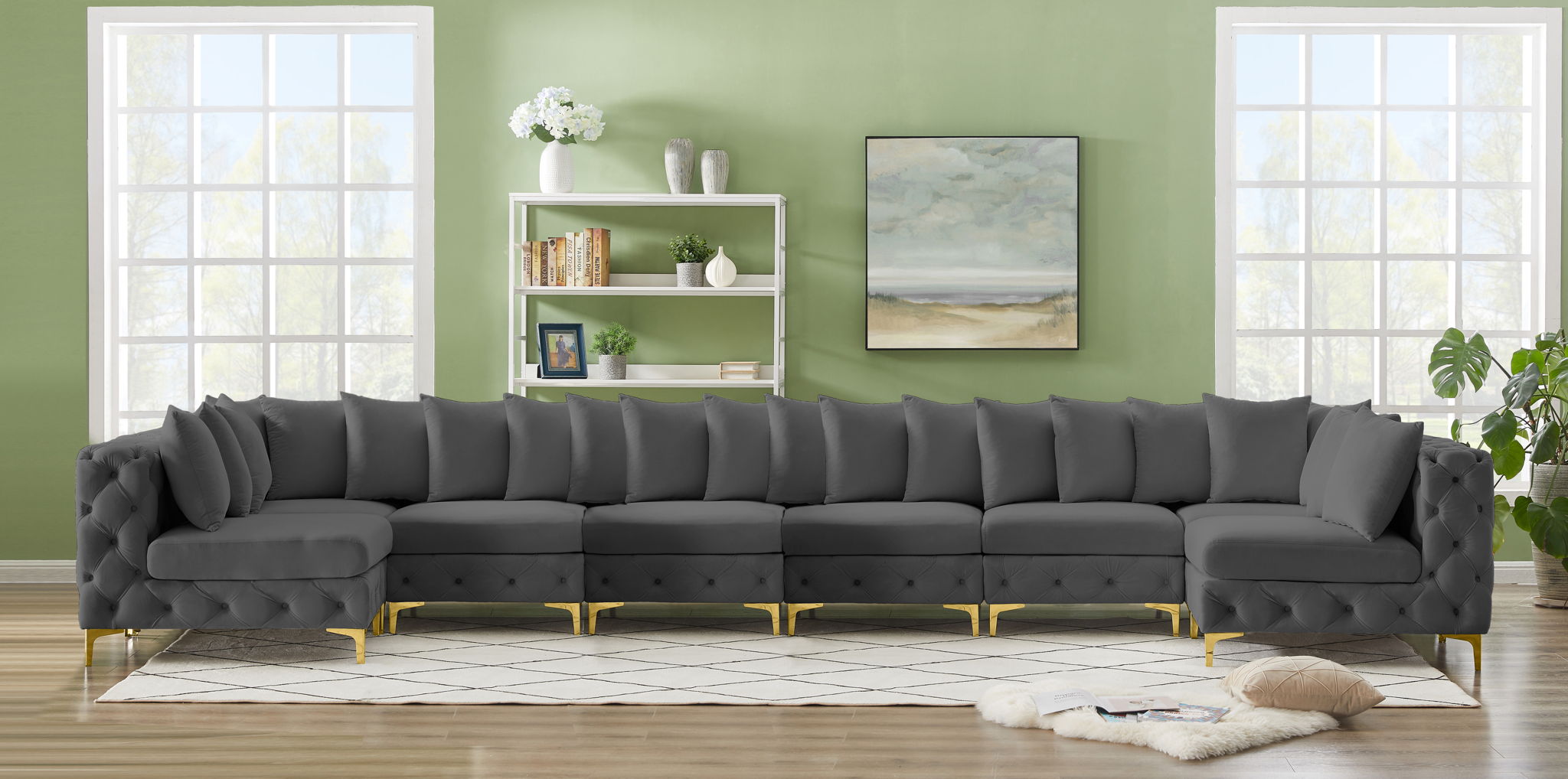 Tremblay - 8 Piece Modular Sectional - Urban Living Furniture (Los Angeles, CA)