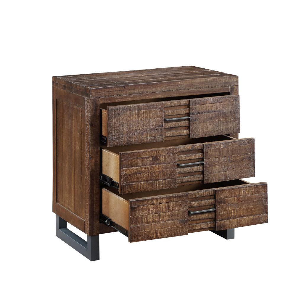 Andria - Nightstand - Reclaimed Oak - Urban Living Furniture (Los Angeles, CA)