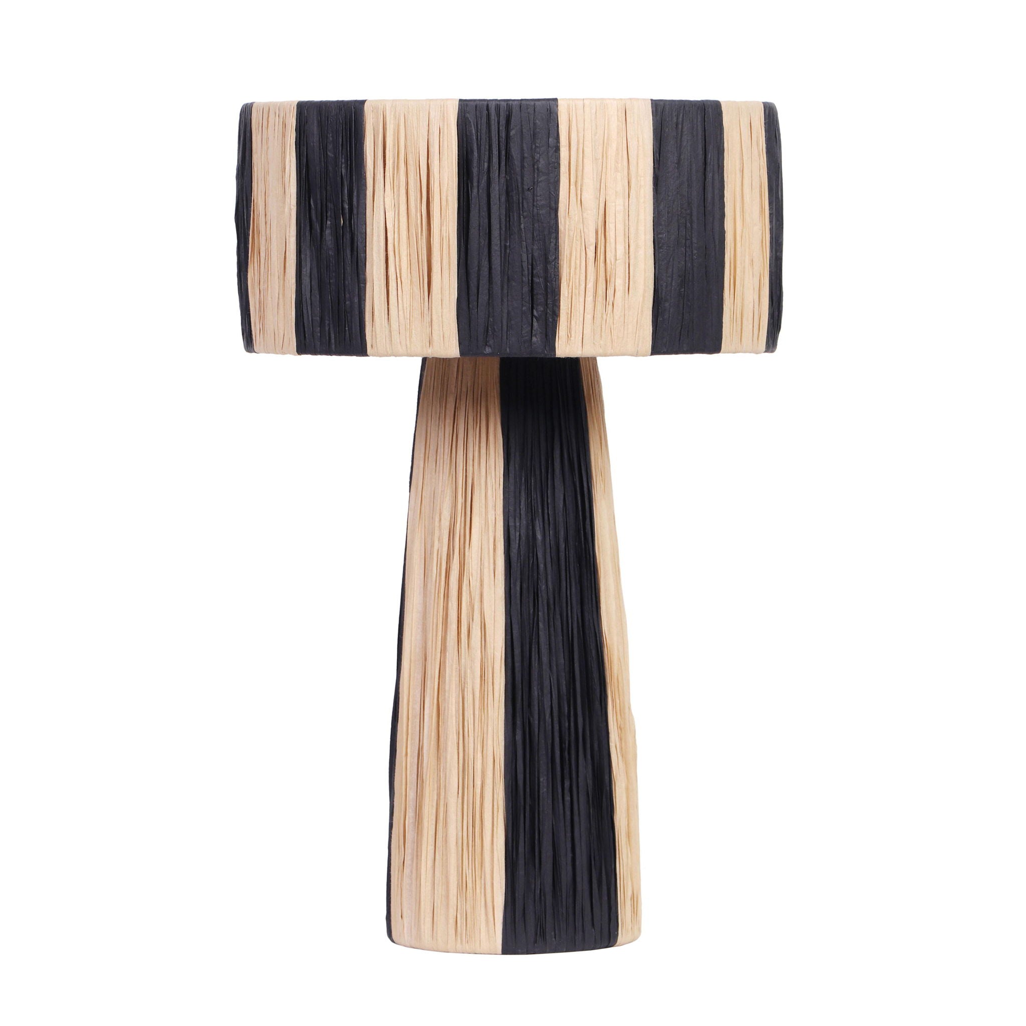 Shelby - Two-Tone Table Lamp - Black / Natural - Urban Living Furniture (Los Angeles, CA)