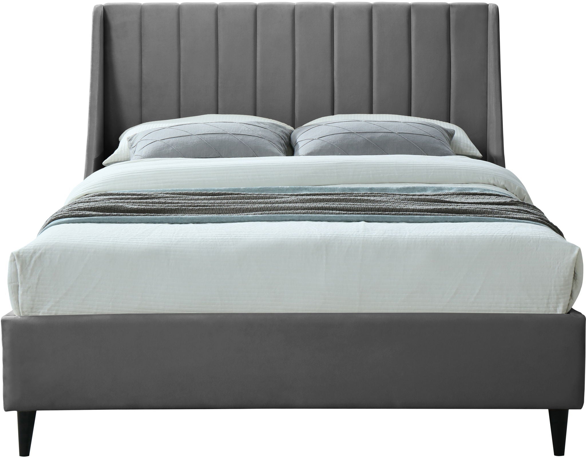 Eva - Velvet Bed - Urban Living Furniture (Los Angeles, CA)