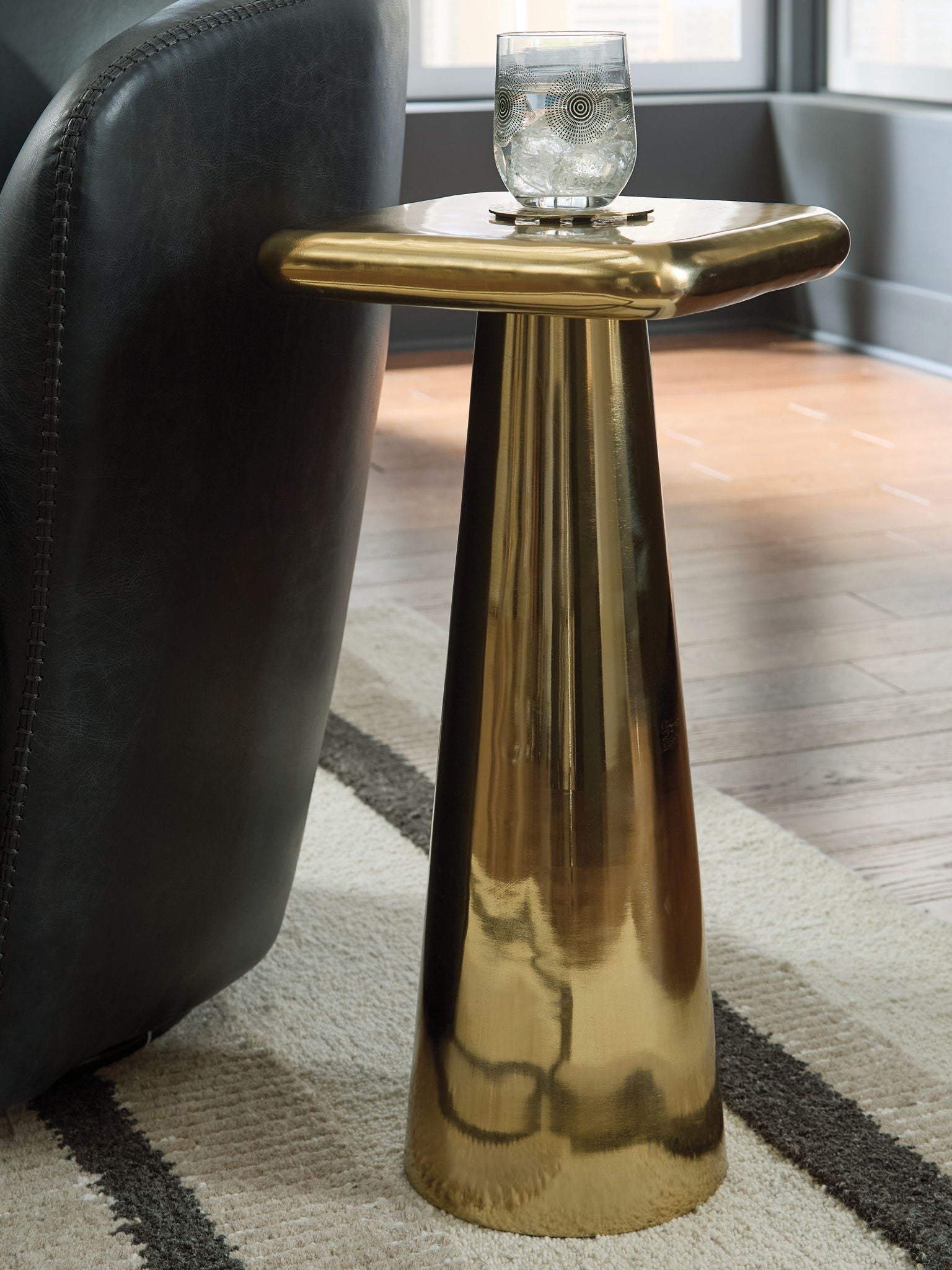 Dallenburg - Gold Finish - Accent Table - Urban Living Furniture (Los Angeles, CA)