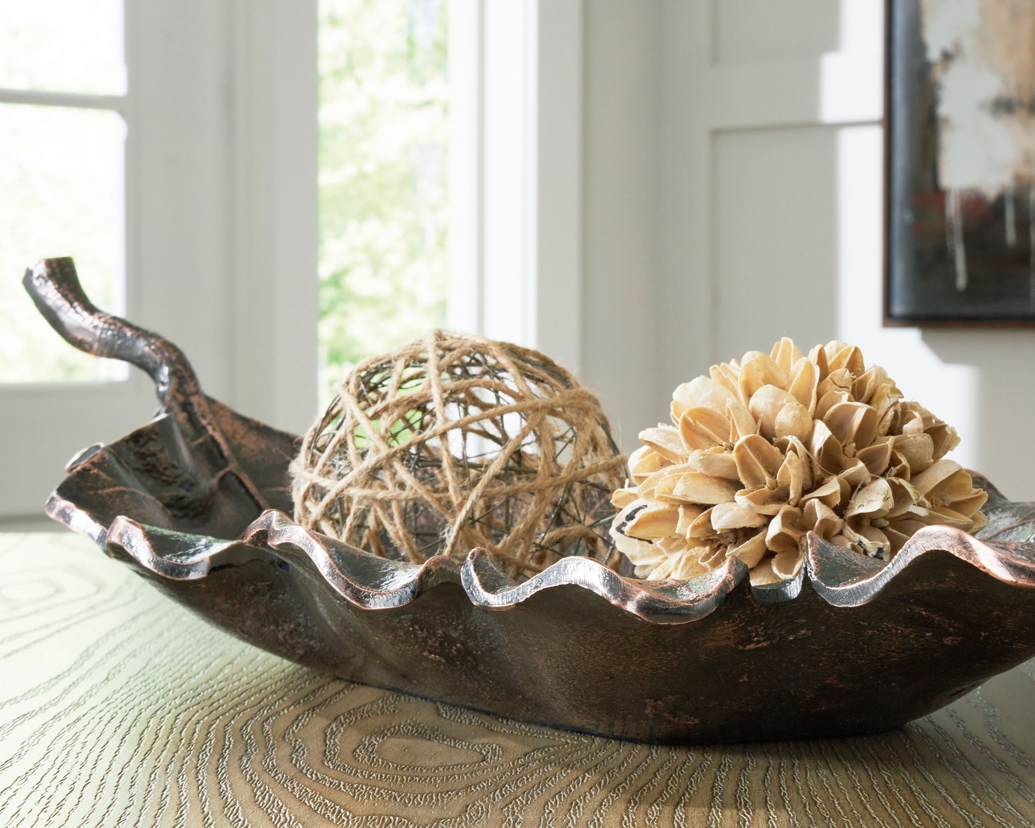 Avermund - Antique Copper Finish - Sculpture - Urban Living Furniture (Los Angeles, CA)