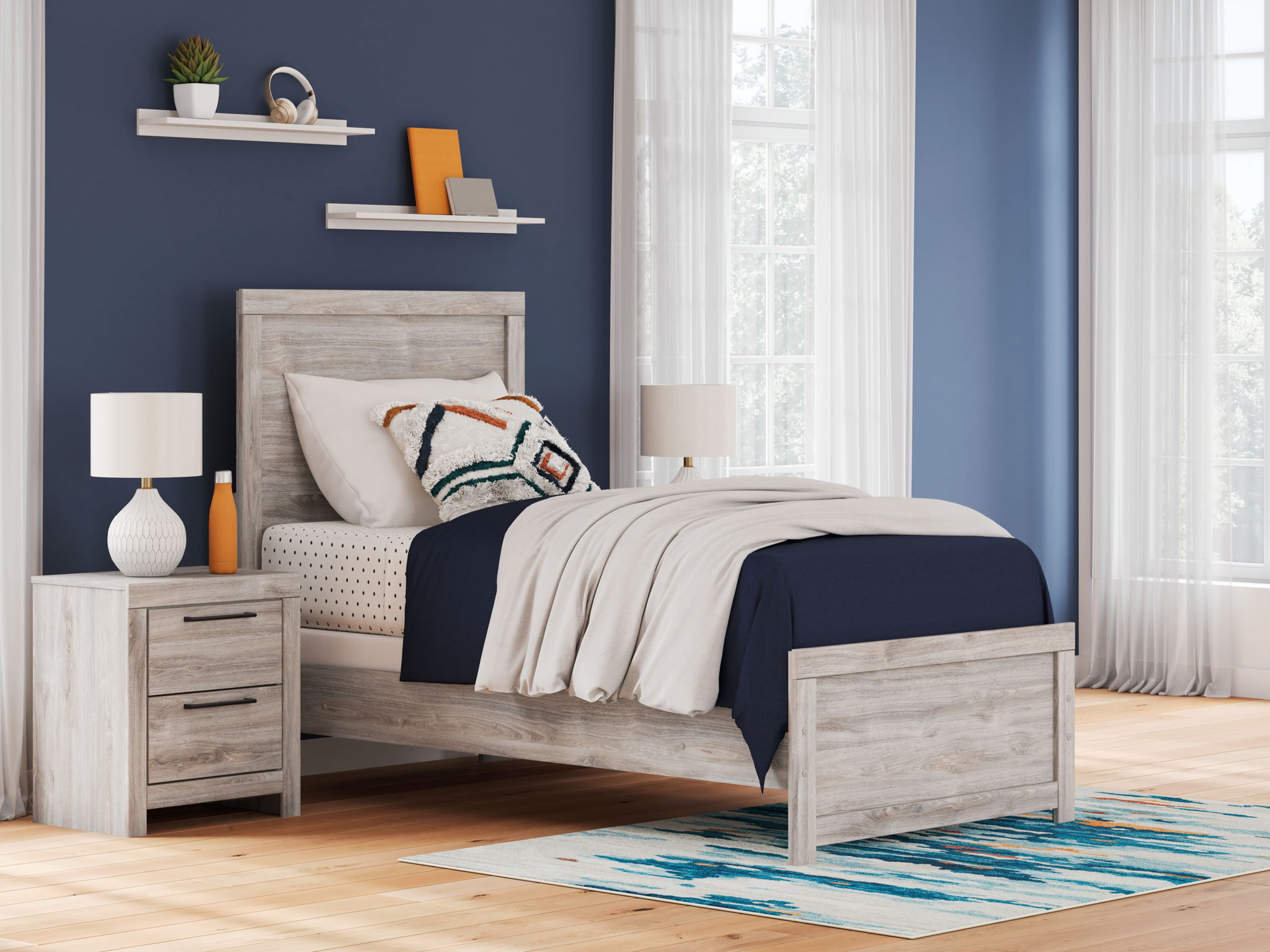 Broachmyn - Panel Bed