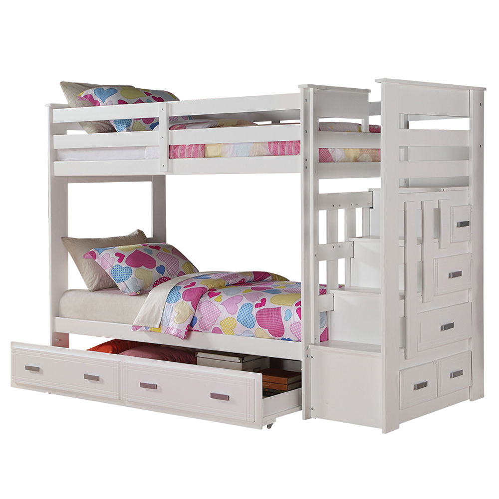 Allentown - Bunk Bed w/Storage Ladder & Trundle - Urban Living Furniture (Los Angeles, CA)