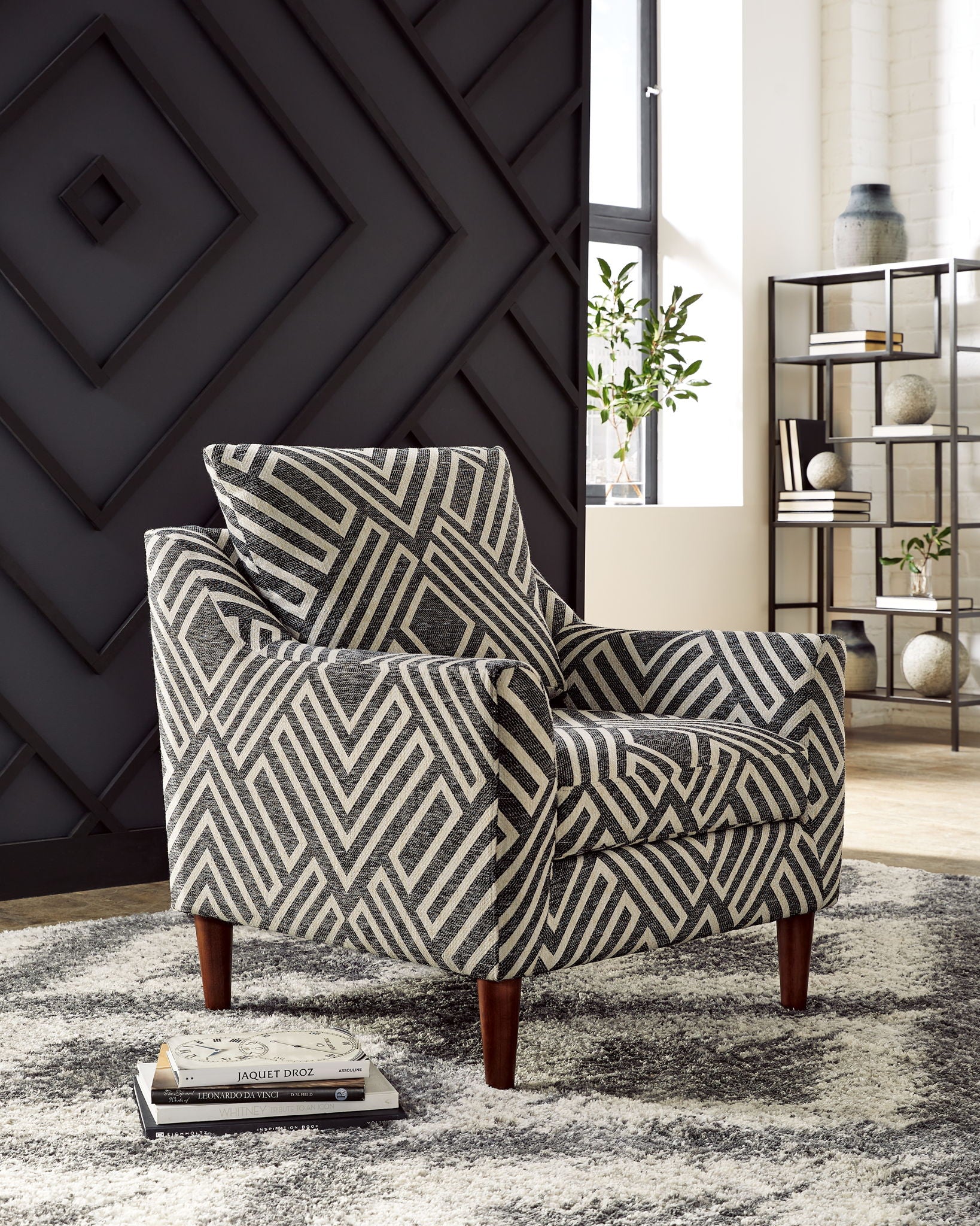 Morrilton Next-Gen Nuvella - Natural / Charcoal - Accent Chair - Urban Living Furniture (Los Angeles, CA)