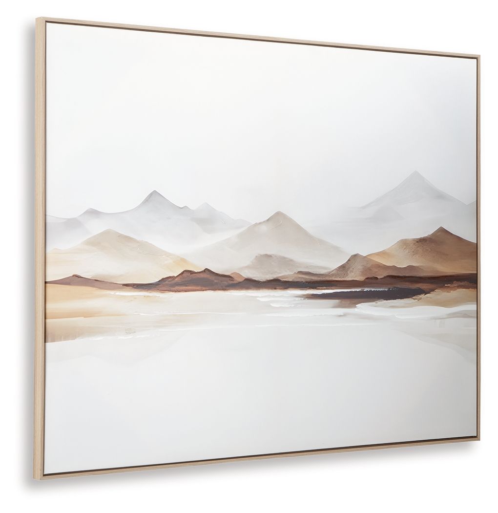 Karalen - White / Gray / Brown - Wall Art - Urban Living Furniture (Los Angeles, CA)
