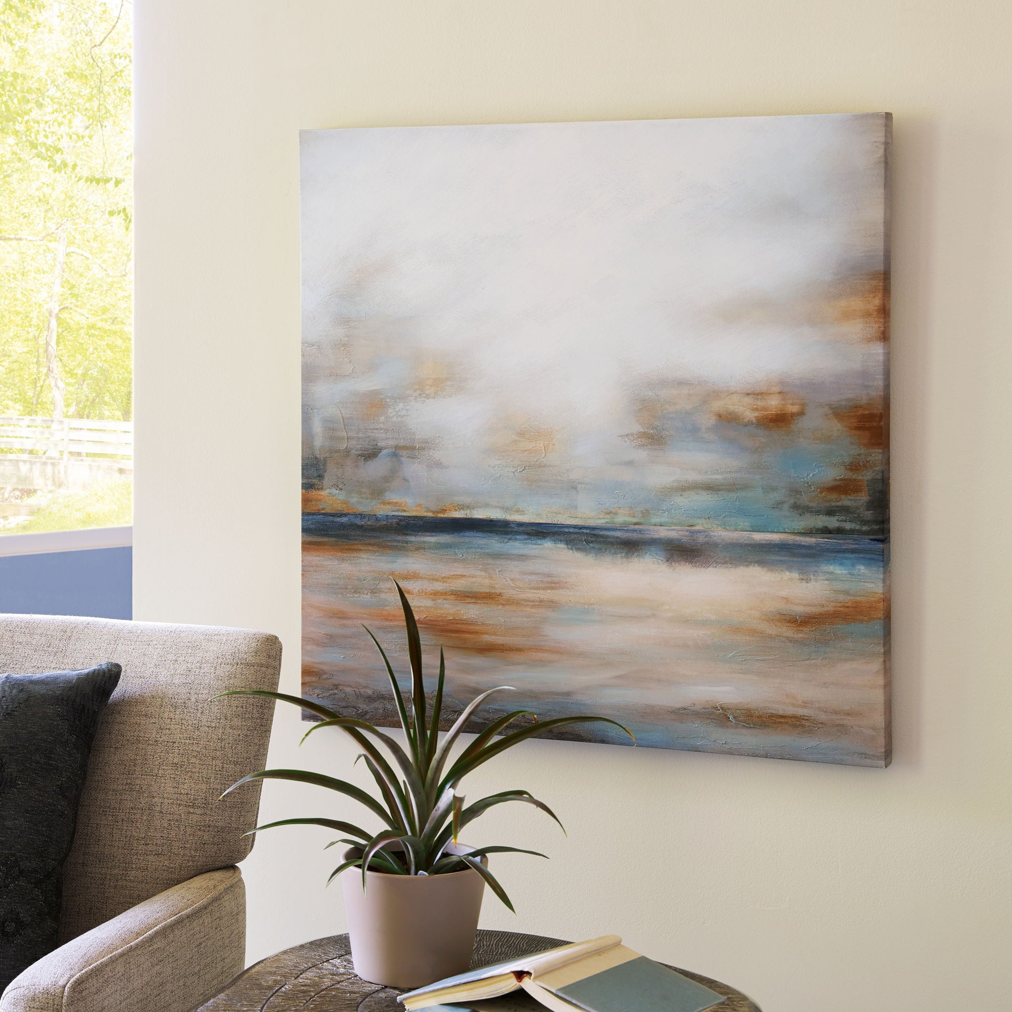 Weatheridge - Grey / Gold - Wall Art - Urban Living Furniture (Los Angeles, CA)