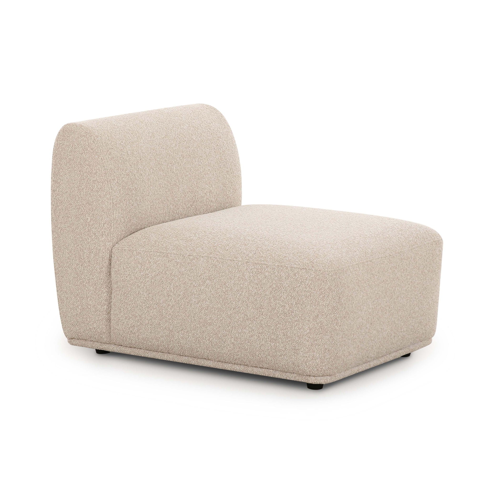 Sylvie - Armless 1-Seater - Cream - Urban Living Furniture (Los Angeles, CA)