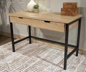 Vine Valley - Home Office Desk - Light Brown - Urban Living Furniture (Los Angeles, CA)