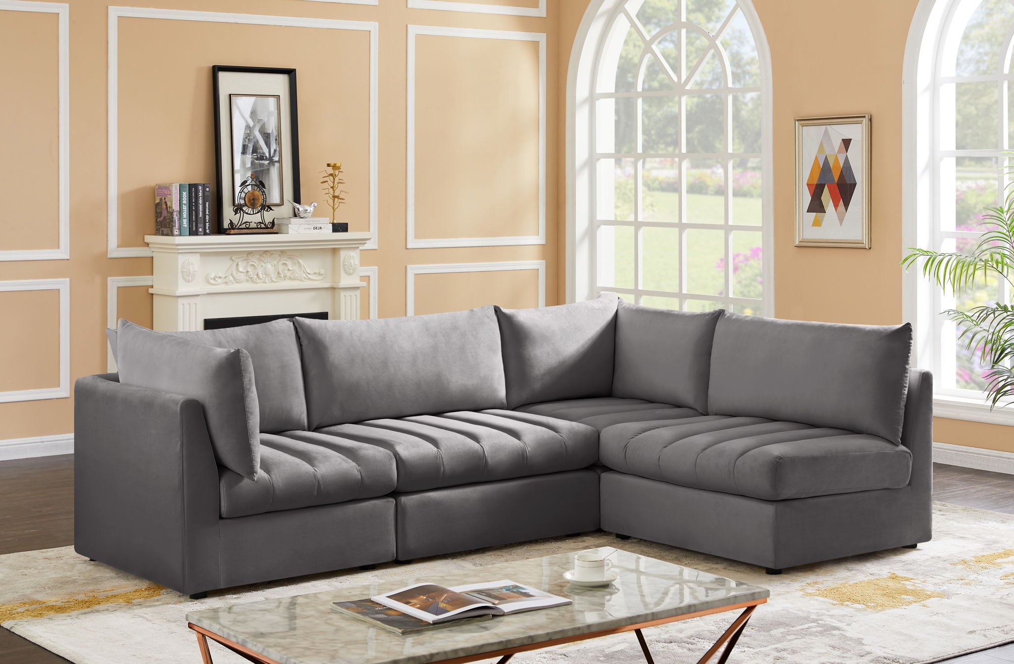 Jacob - 4 Pc. Modular Sectional - Urban Living Furniture (Los Angeles, CA)