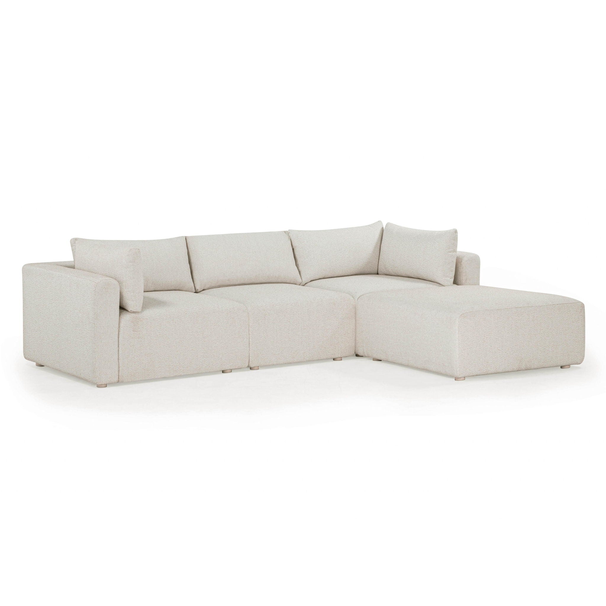 Hangover - Outdoor Modular Sectional - Cream - Urban Living Furniture (Los Angeles, CA)