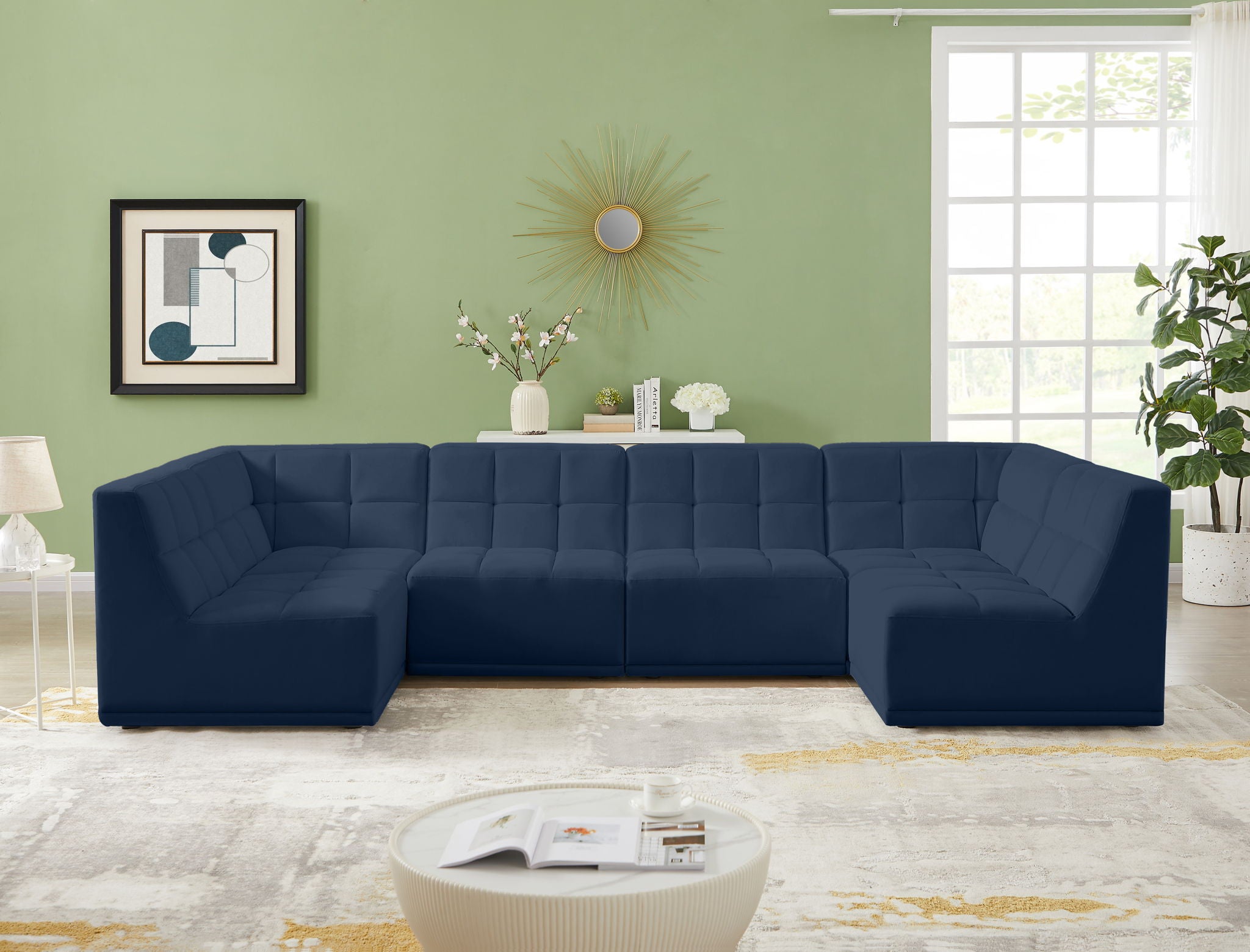 Relax - 6 Piece Modular Sectional - Urban Living Furniture (Los Angeles, CA)