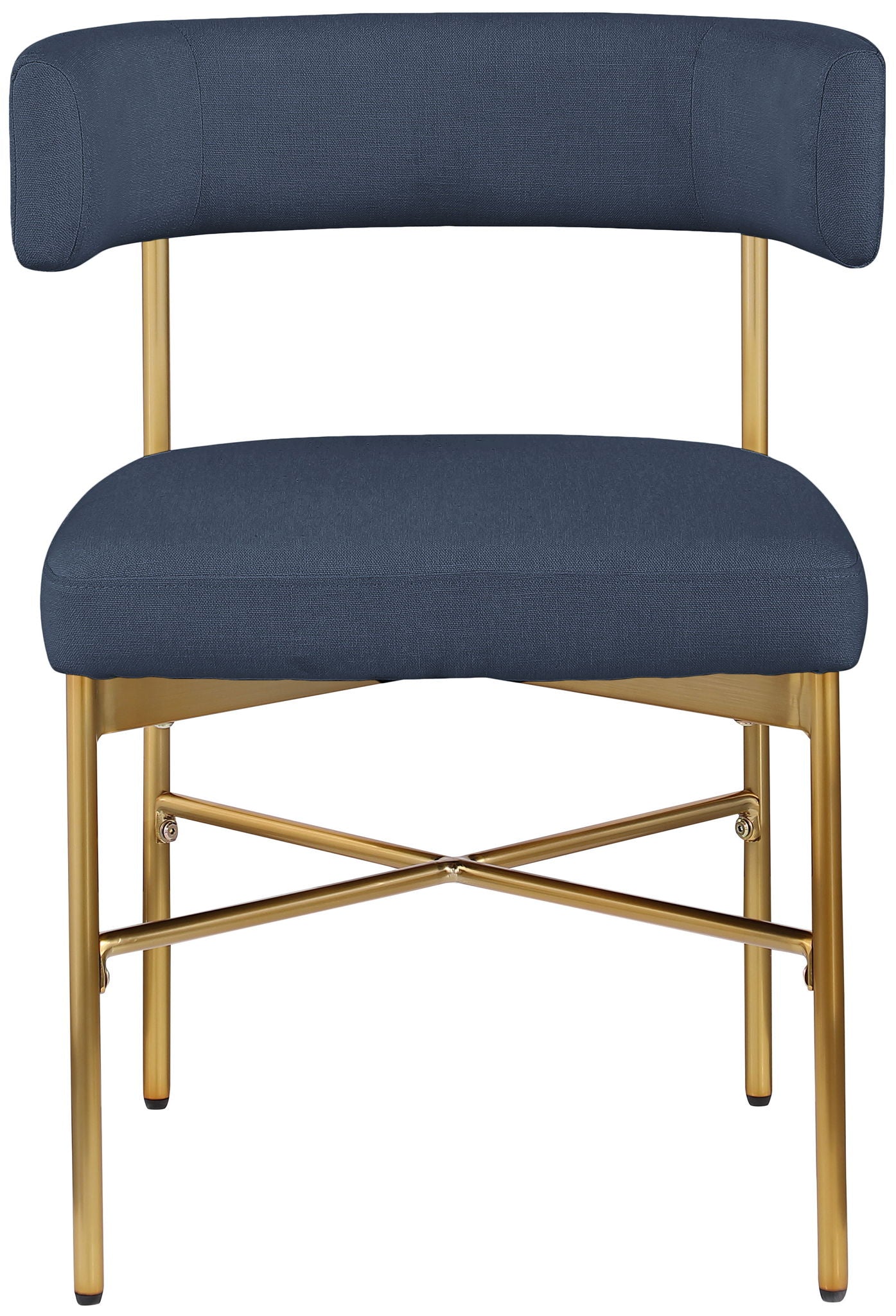 Rivage - Durable Dining Chair With Gold Frame (Set of 2) - Urban Living Furniture (Los Angeles, CA)