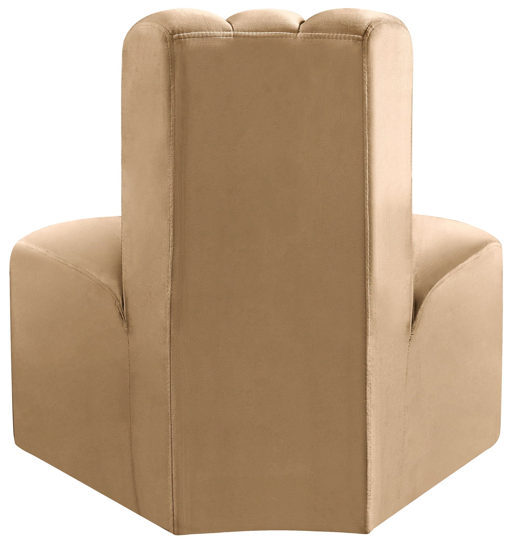 Arc - Velvet Reverse Corner Chair - Urban Living Furniture (Los Angeles, CA)