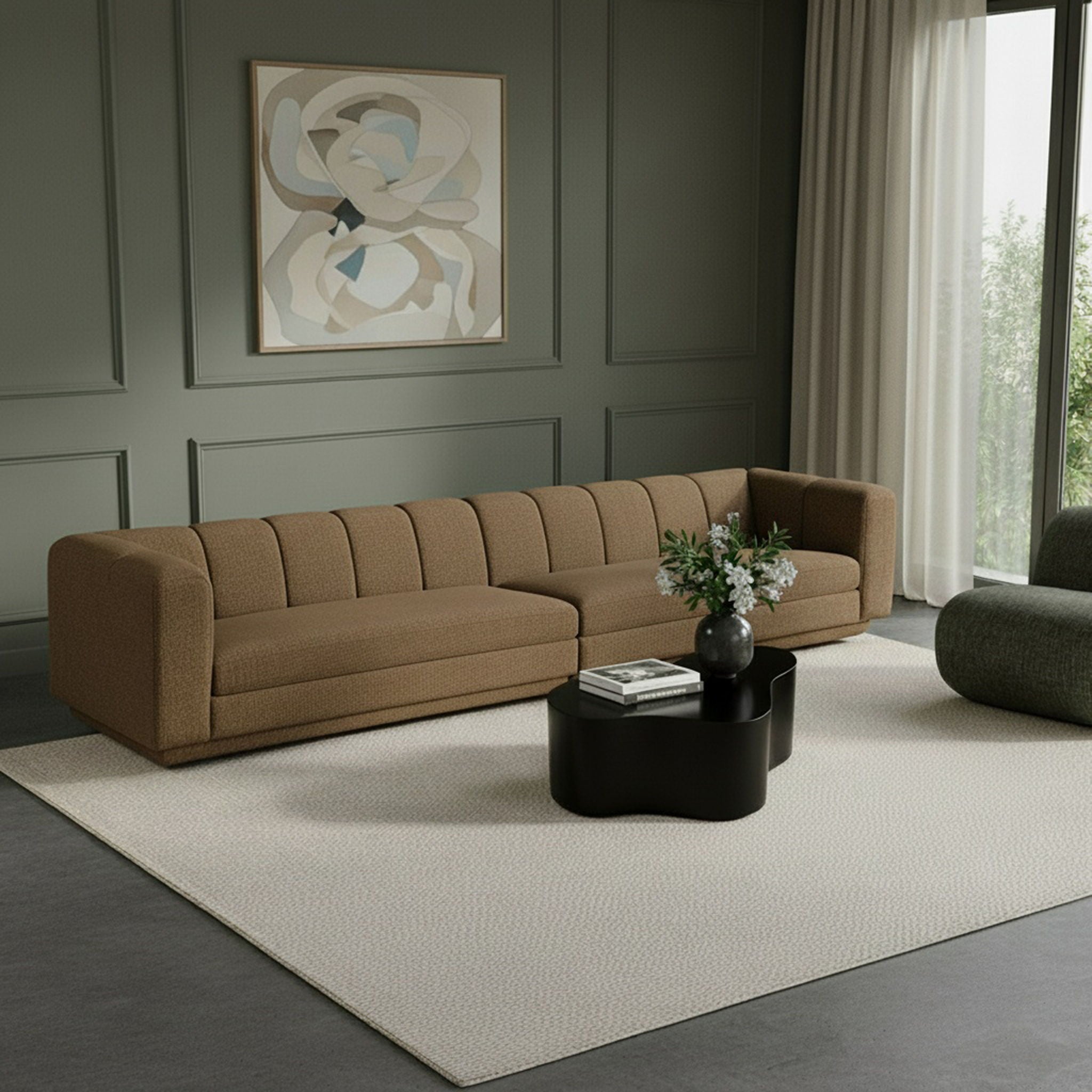Modari - Sectional - Brown - Urban Living Furniture (Los Angeles, CA)
