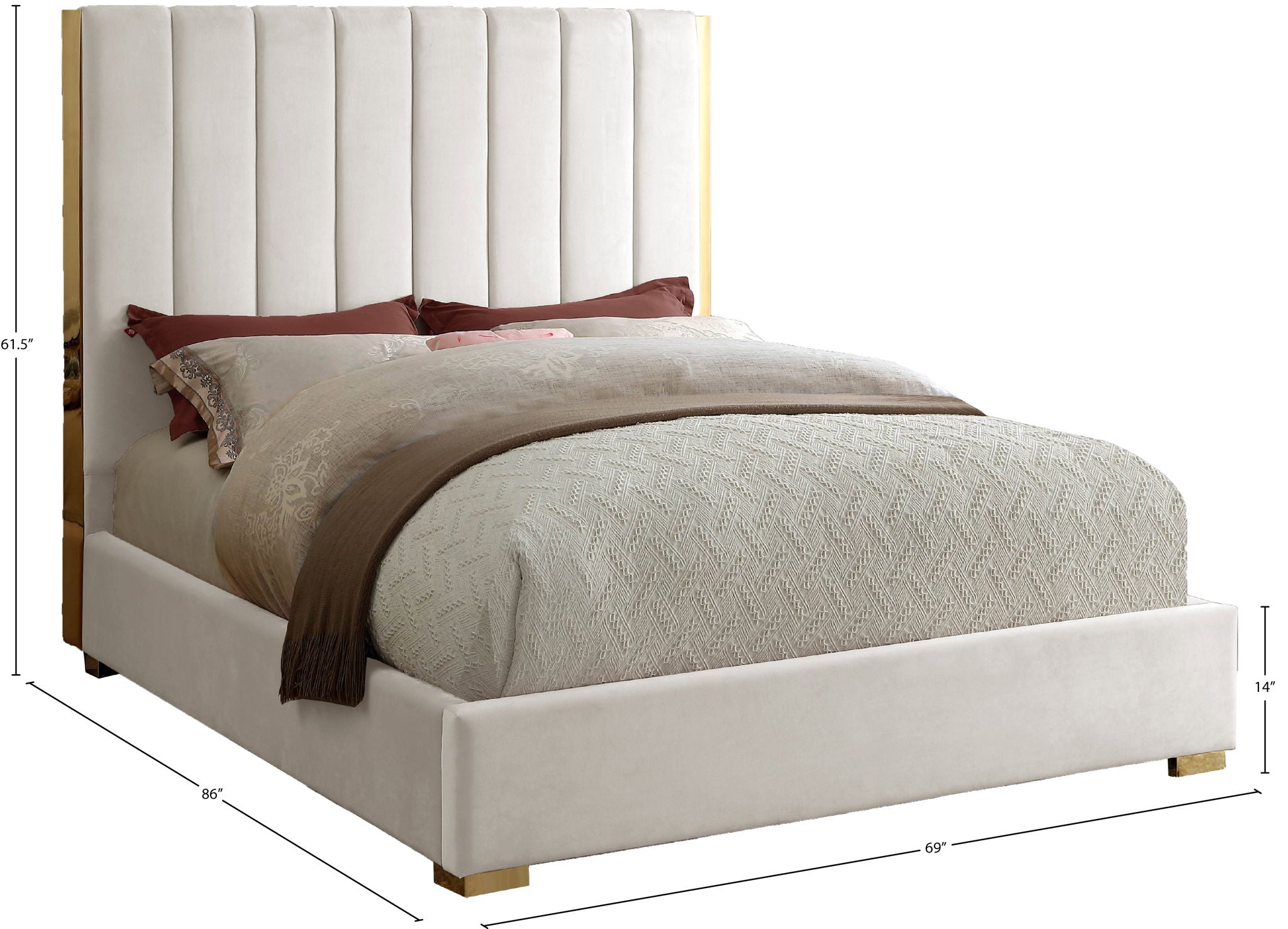 Becca - Bed - Urban Living Furniture (Los Angeles, CA)