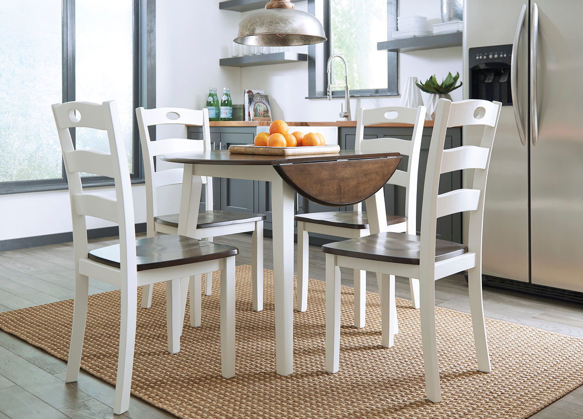 Woodanville - Round Dining Table Set - Urban Living Furniture (Los Angeles, CA)