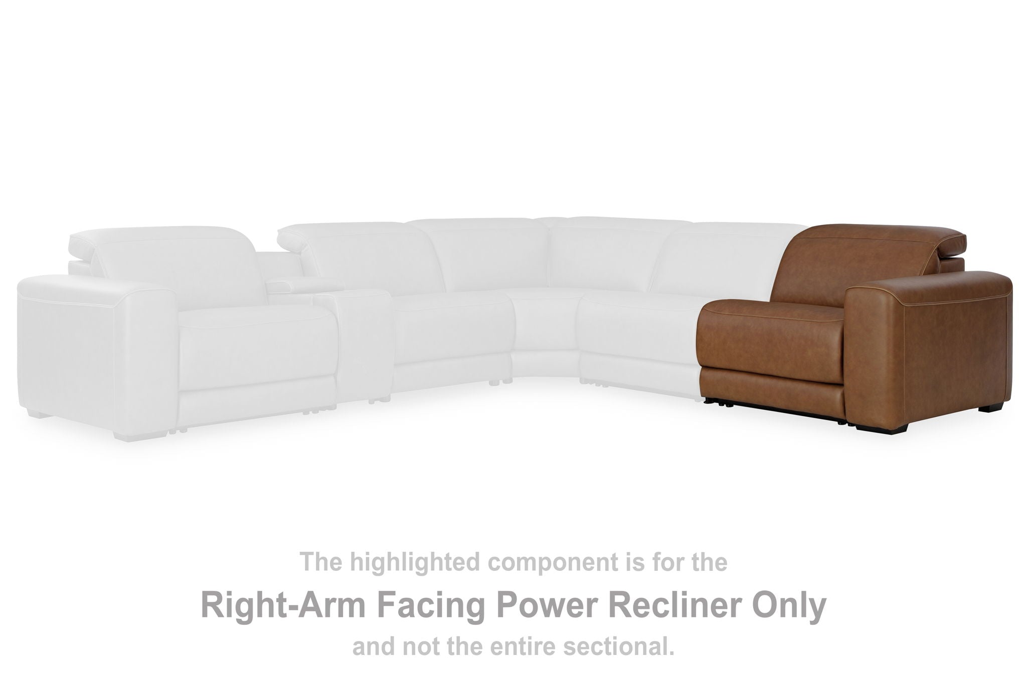 Magic Man - Caramel - RAF Zero Wall Power Recliner - Urban Living Furniture (Los Angeles, CA)