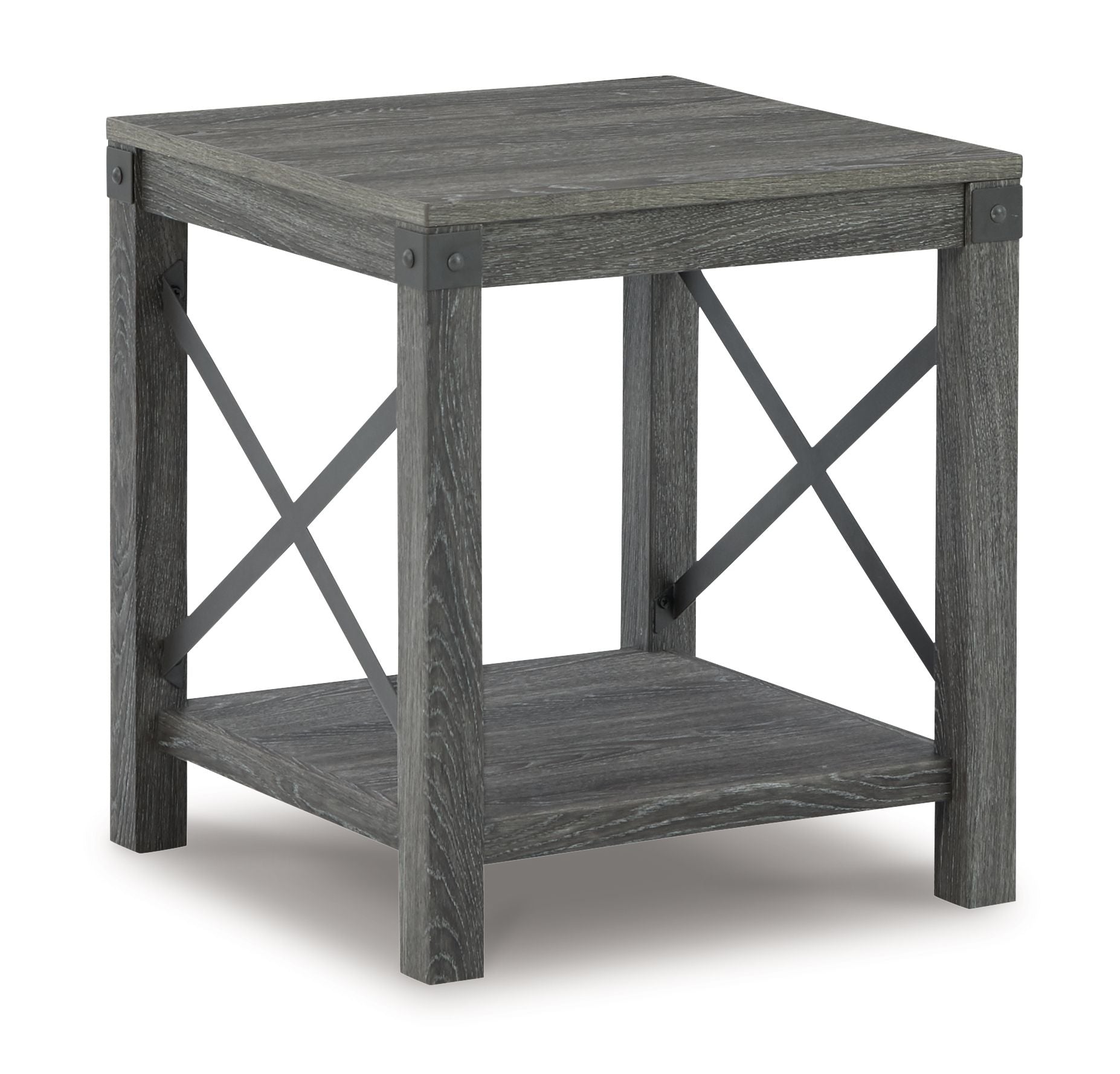 Freedan - 3 Pc. - Coffee Table, 2 End Tables - Grayish Brown - Urban Living Furniture (Los Angeles, CA)